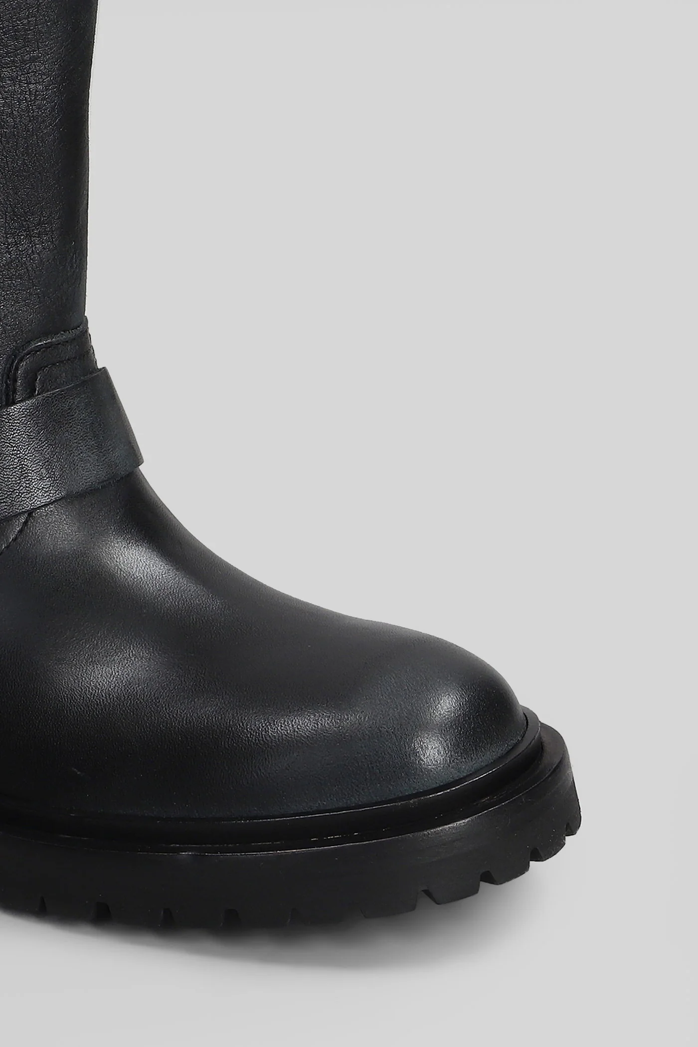 Kurt low heels Ankle boots in black leather - Image 5
