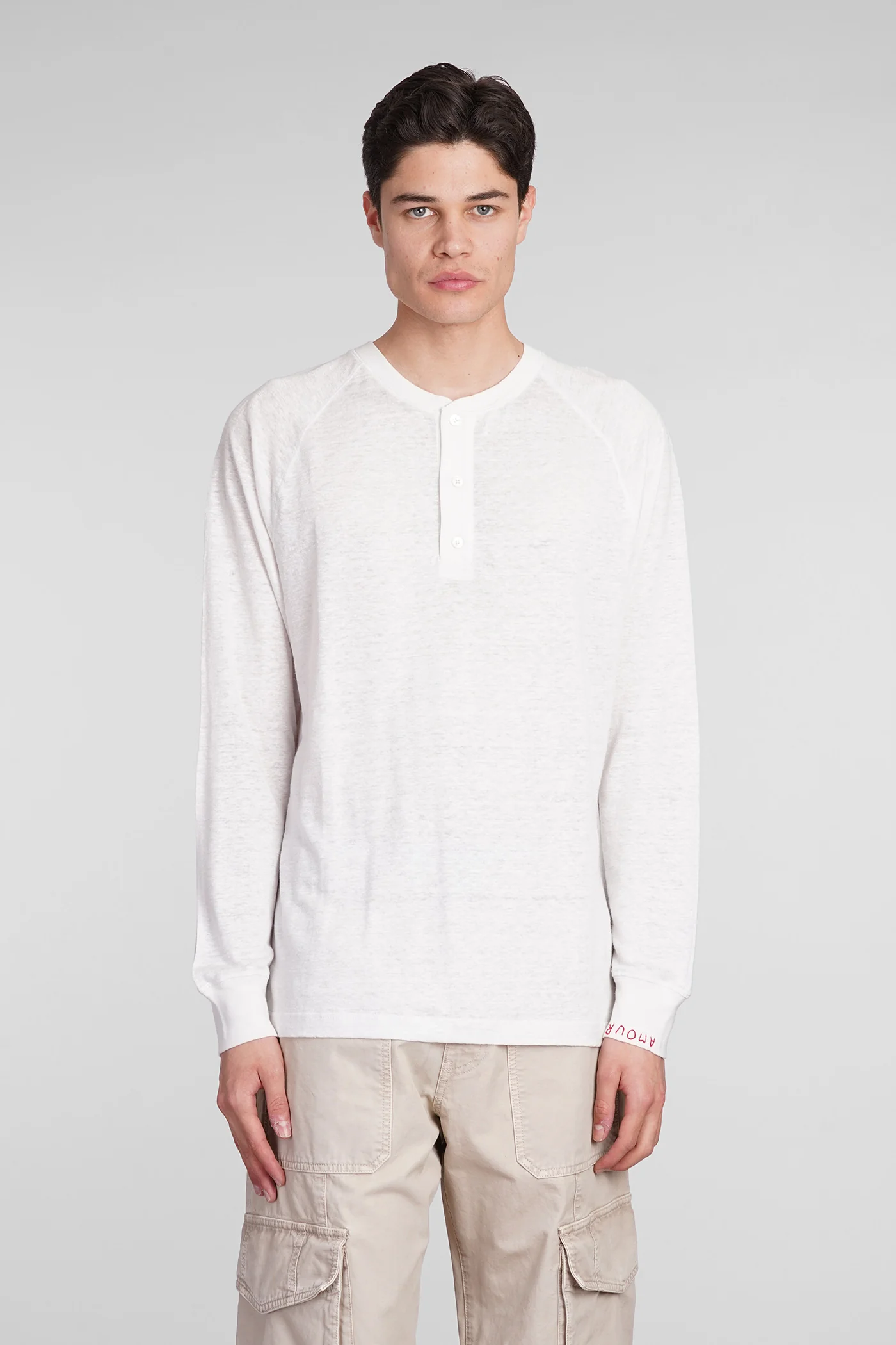 Ludovico T-Shirt in white cotton