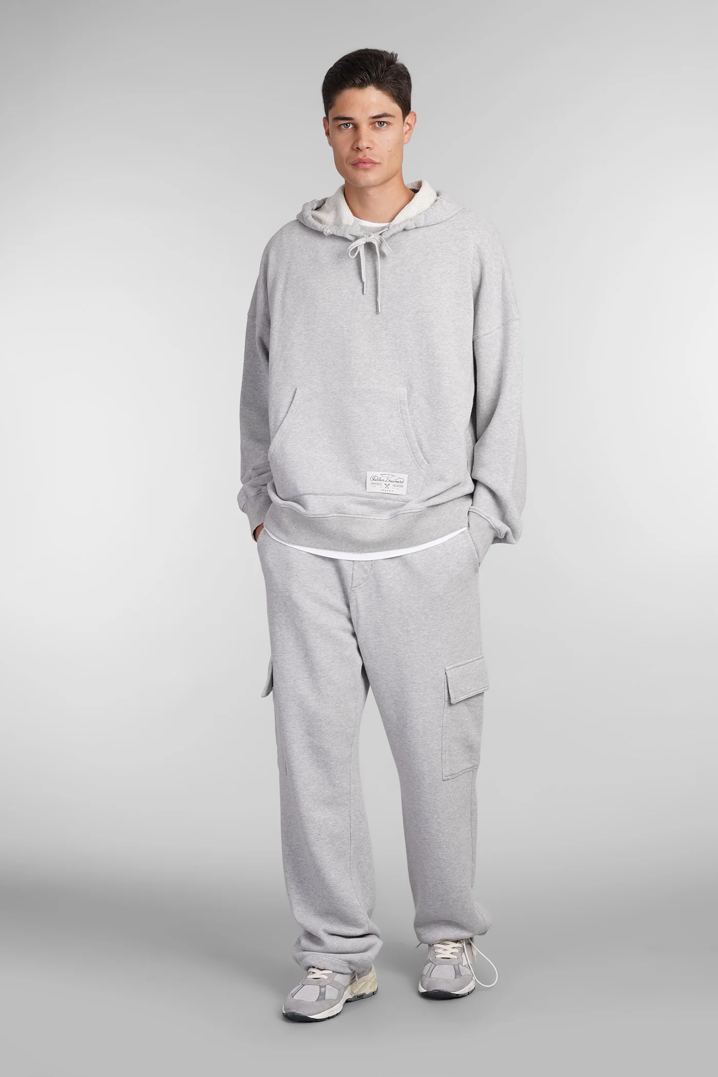 Pants in grey cotton - Image 2
