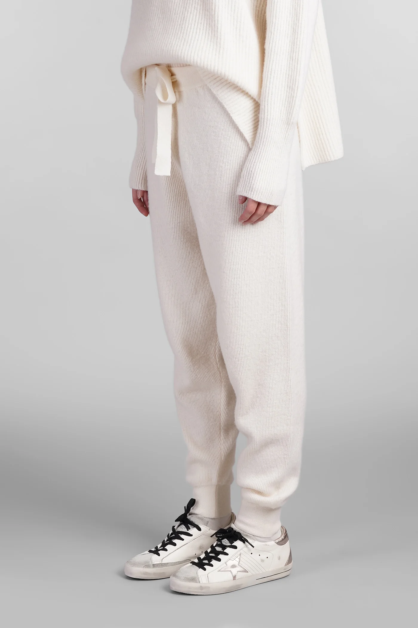 Pants in white wool - Image 4