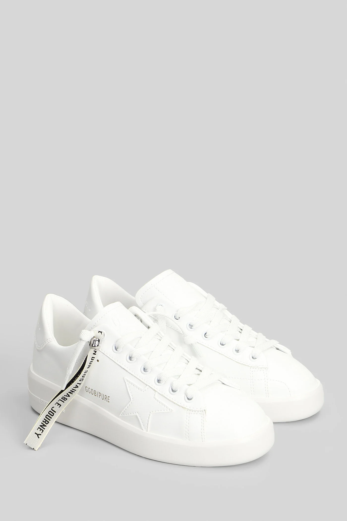 Pure Star Bio Sneakers in white leather - Image 2
