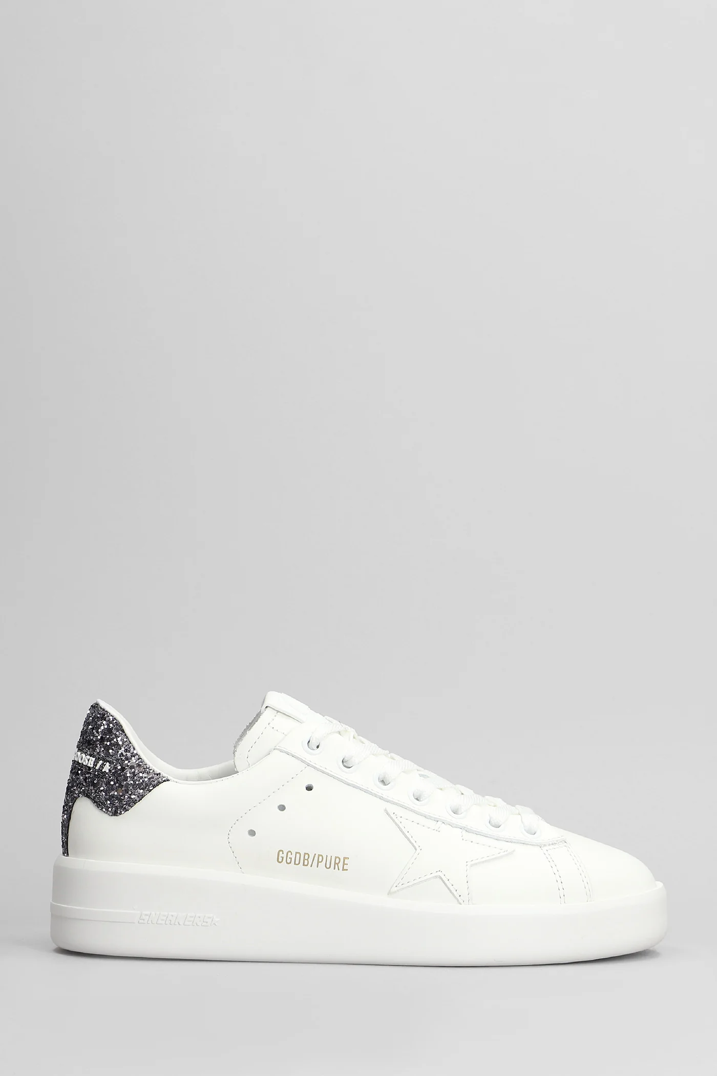 Pure Star Sneakers in white leather