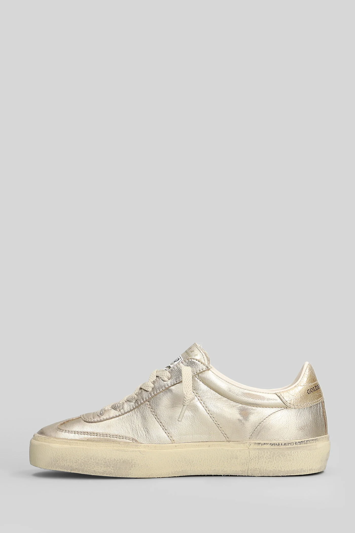 Soul Star Sneakers in platinum leather - Image 3