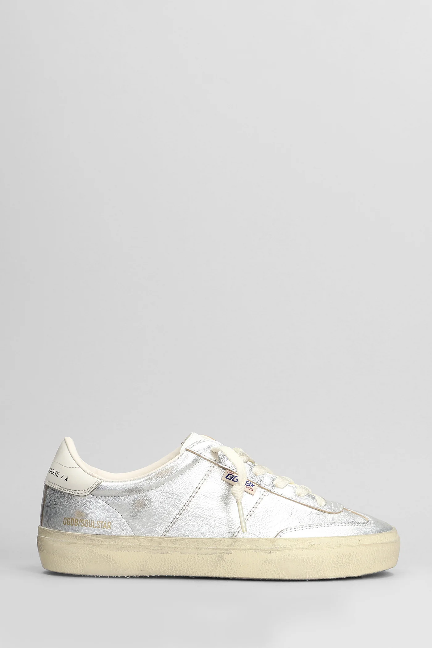Soul Star Sneakers in silver leather