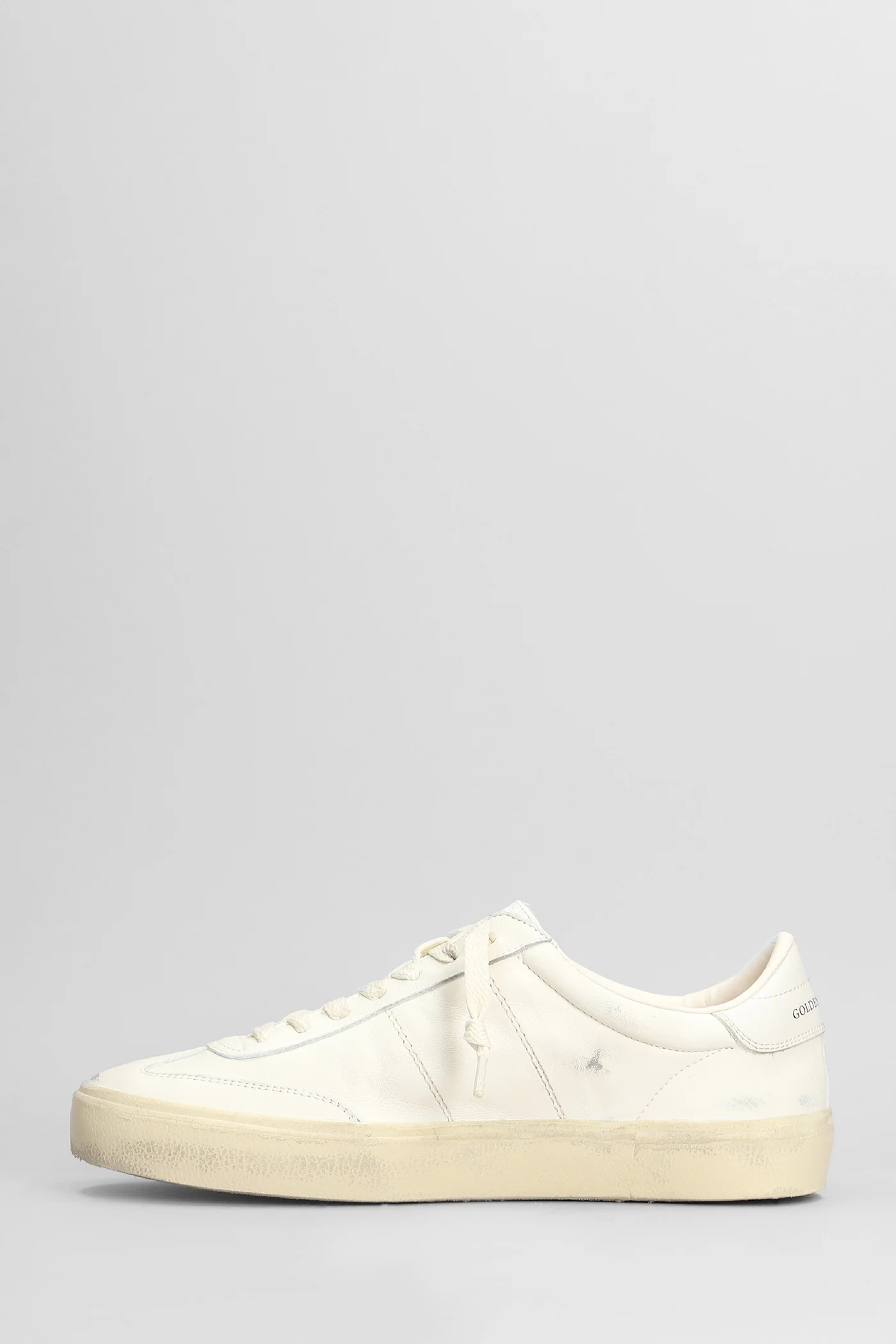 Soul Star Sneakers in white leather - Image 3