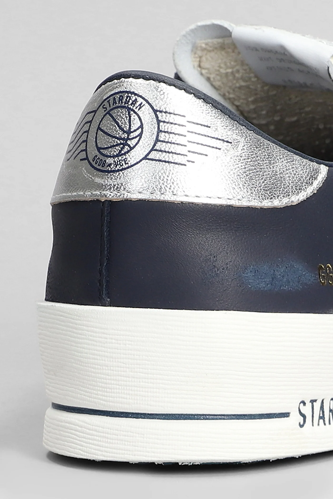 Stardan Sneakers in blue leather - Image 5