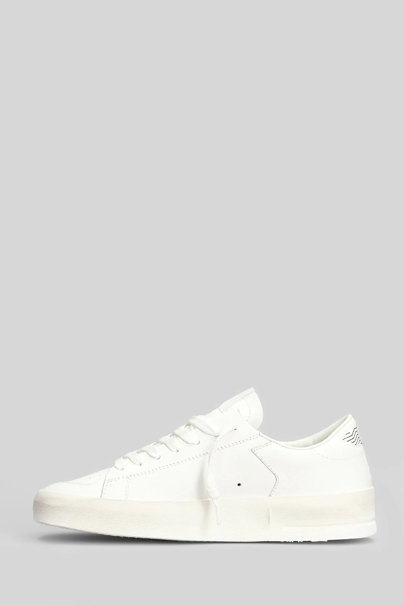Stardan Sneakers in white leather - Image 3