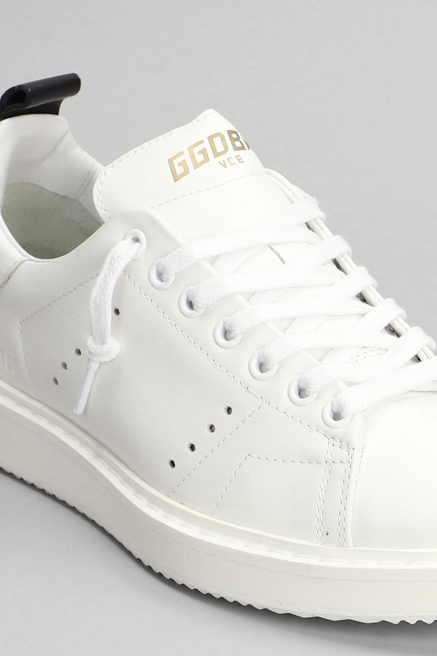 Starter Sneakers in white leather - Image 5