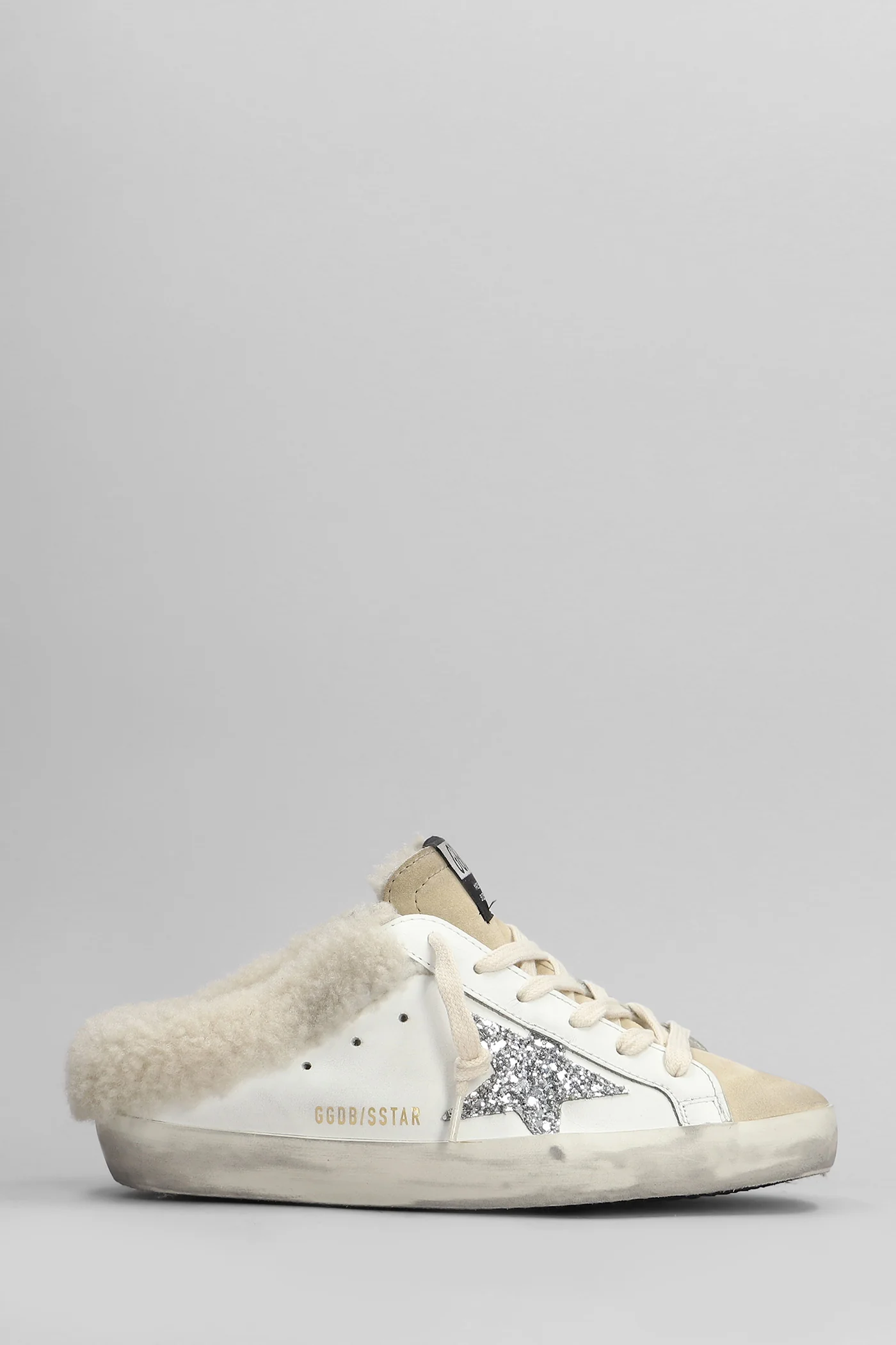 Super Star Sneakers in white leather