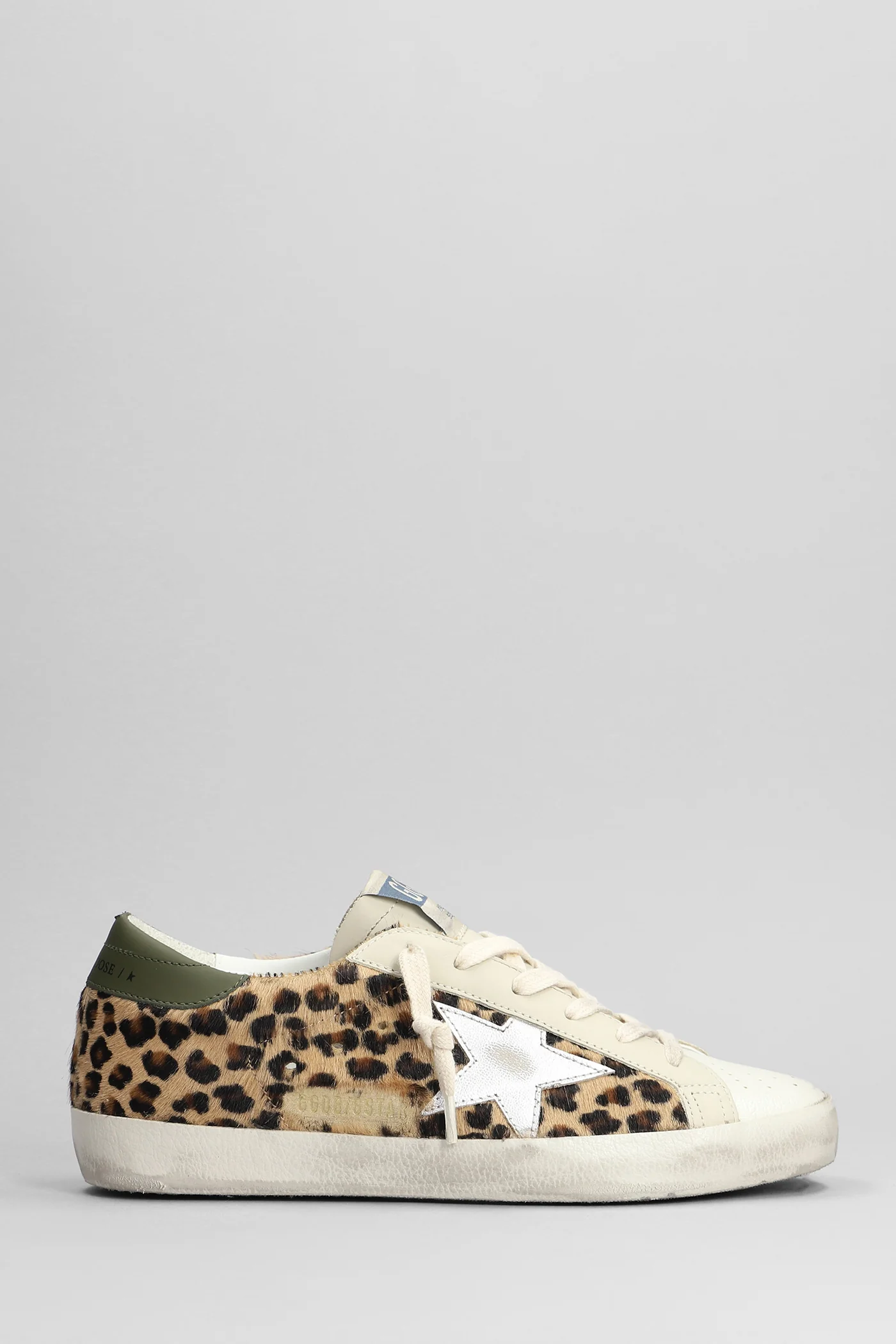 Superstar Sneakers in Animalier pony skin