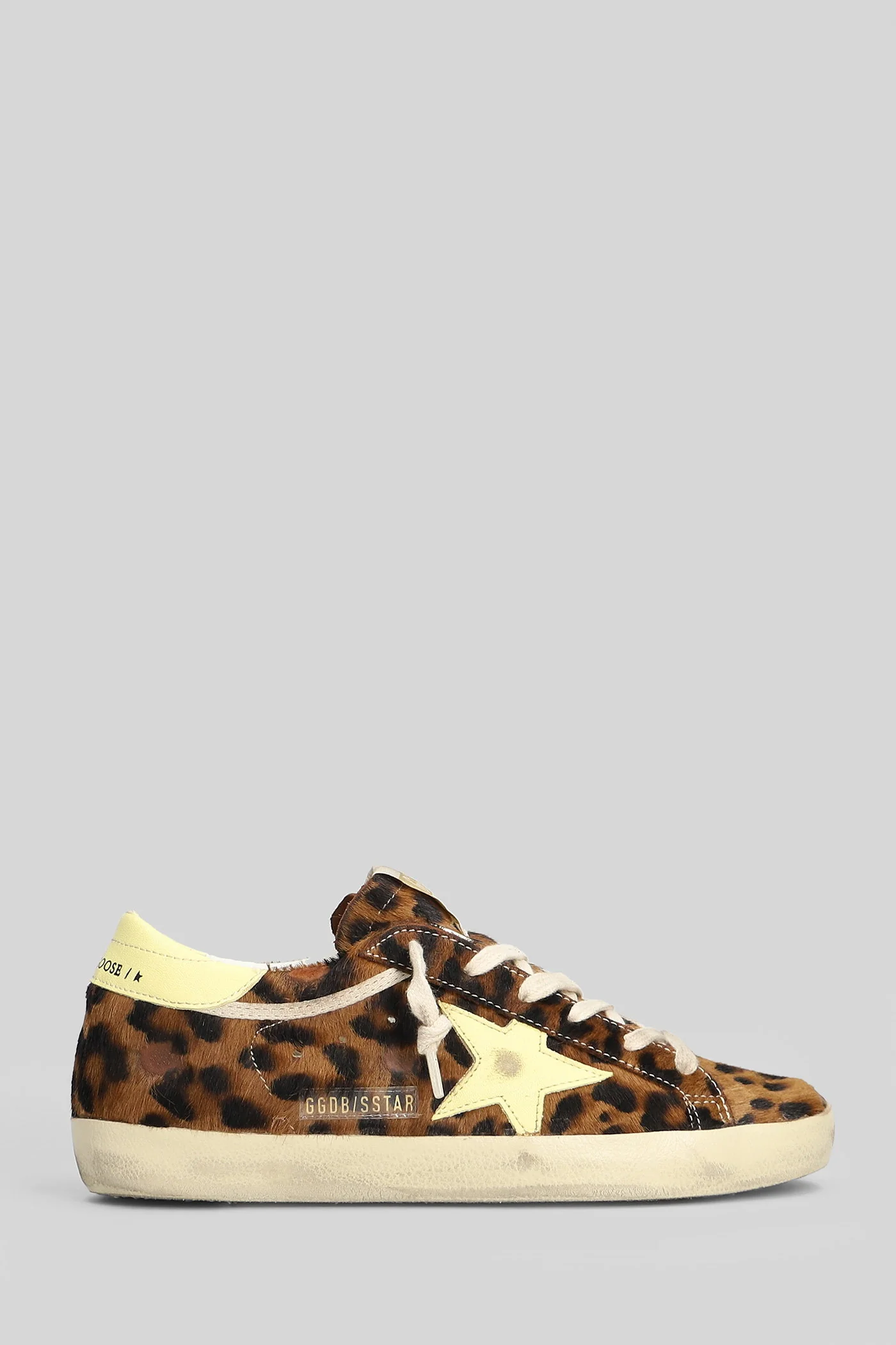 Superstar Sneakers in Animalier pony skin