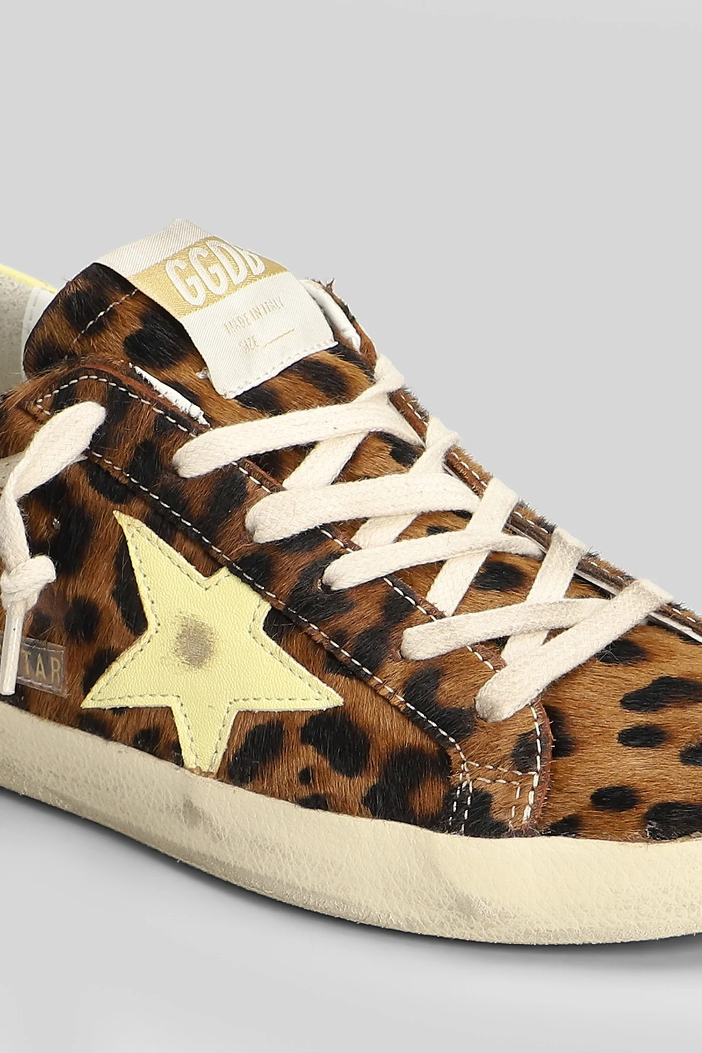 Superstar Sneakers in Animalier pony skin - Image 5