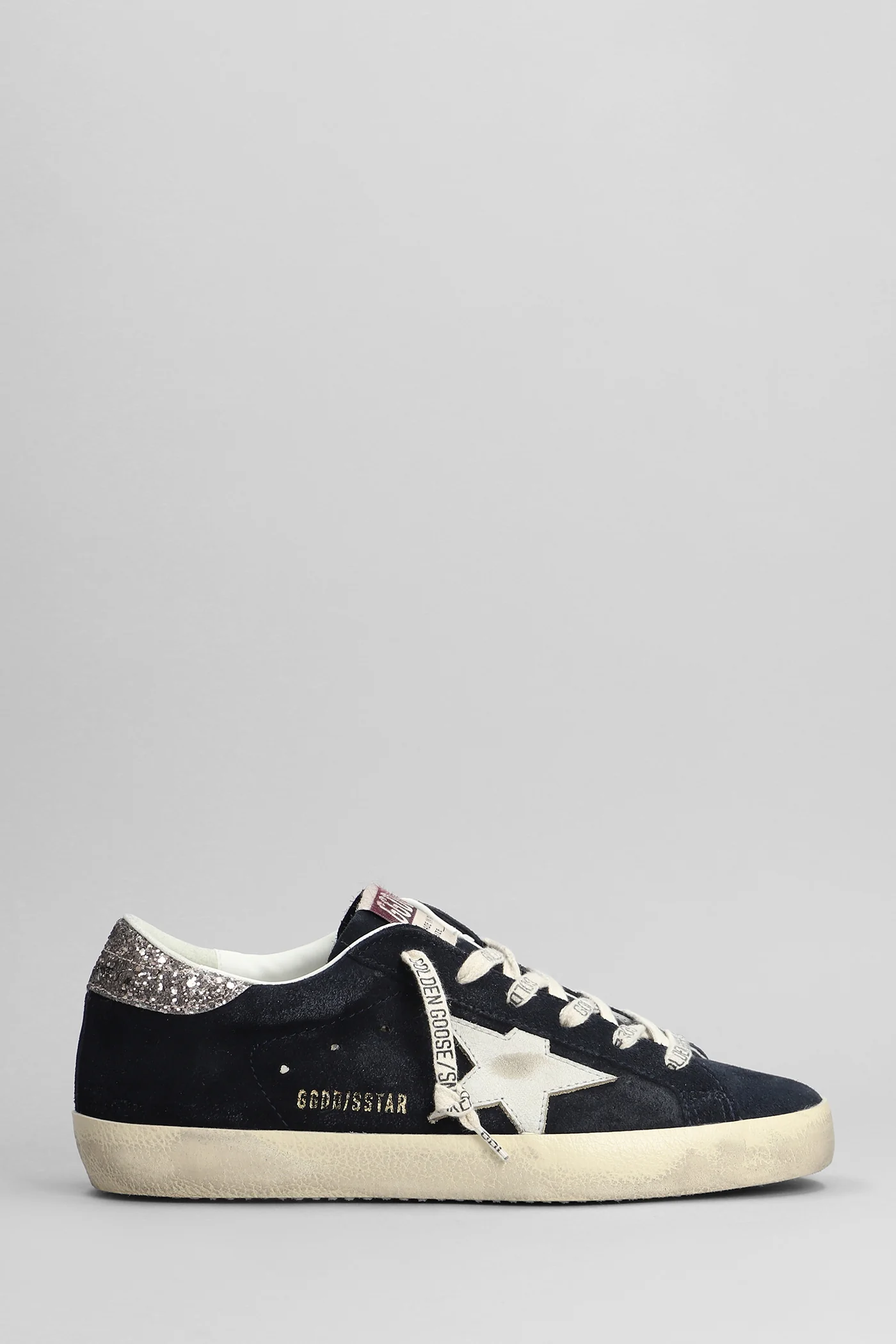 Superstar Sneakers in blue suede