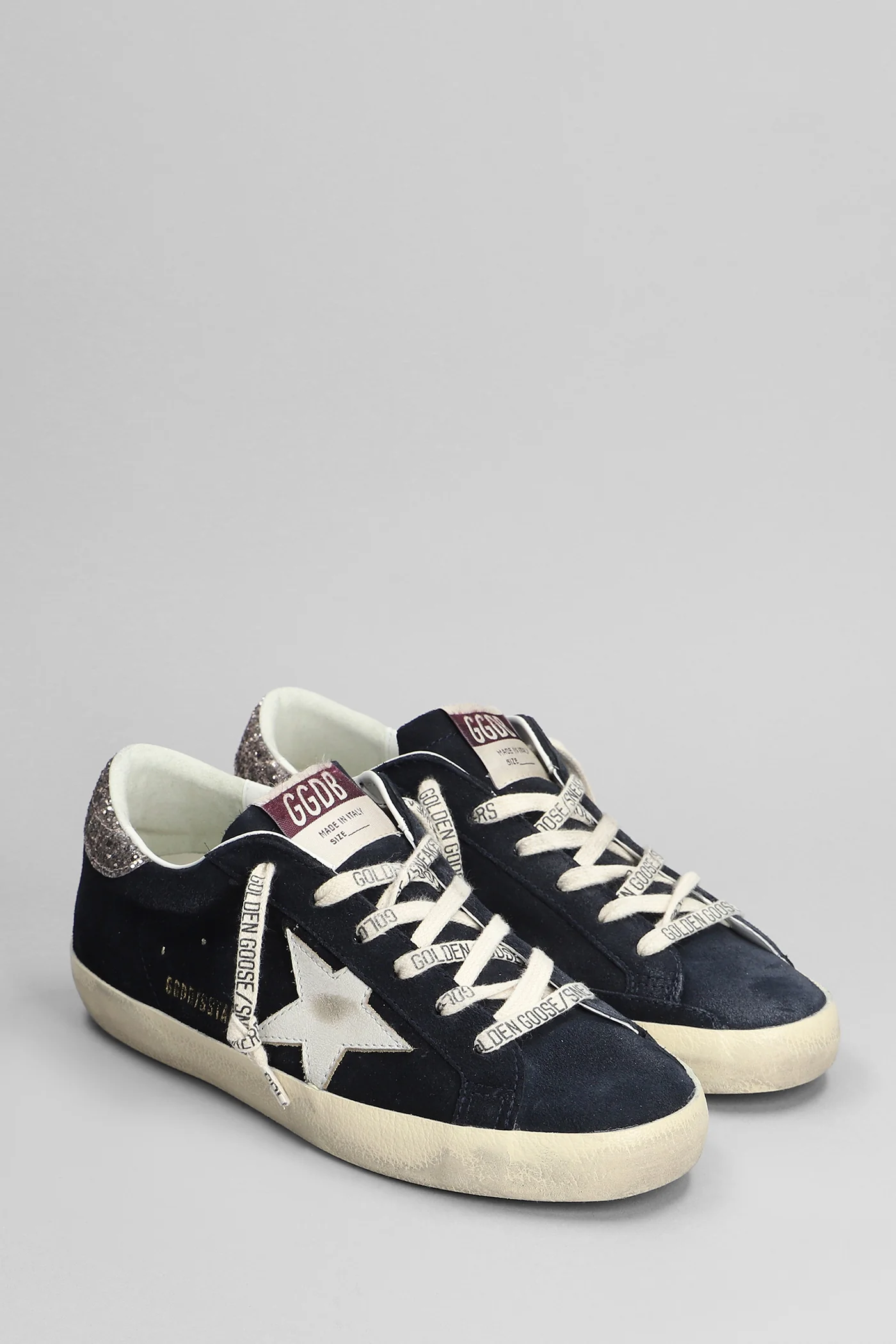 Superstar Sneakers in blue suede - Image 2