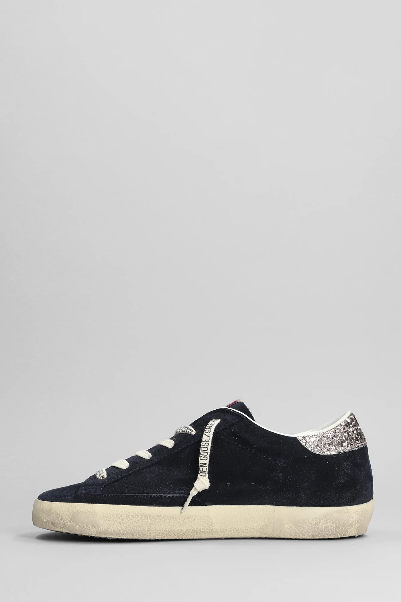 Superstar Sneakers in blue suede - Image 3