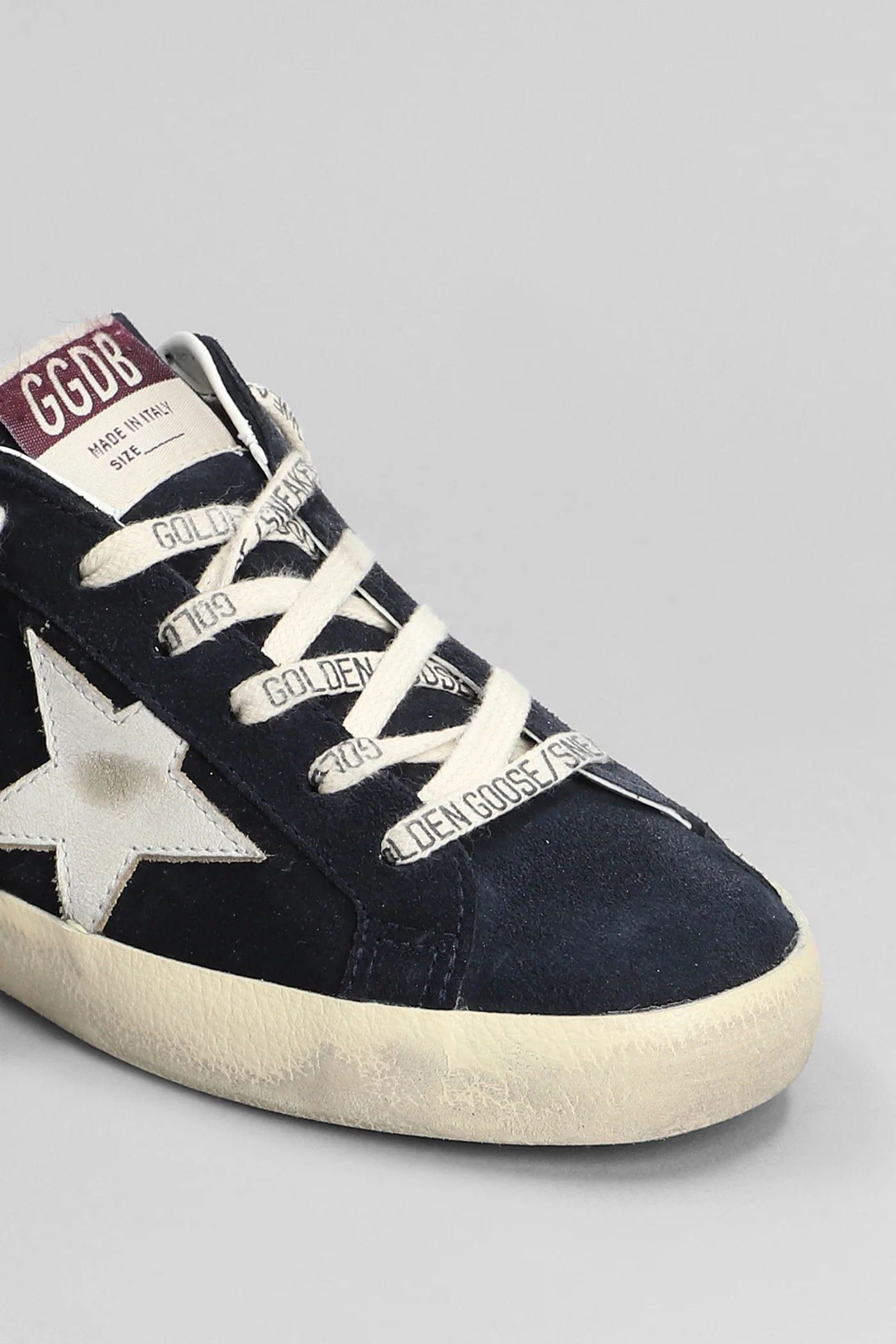 Superstar Sneakers in blue suede - Image 5