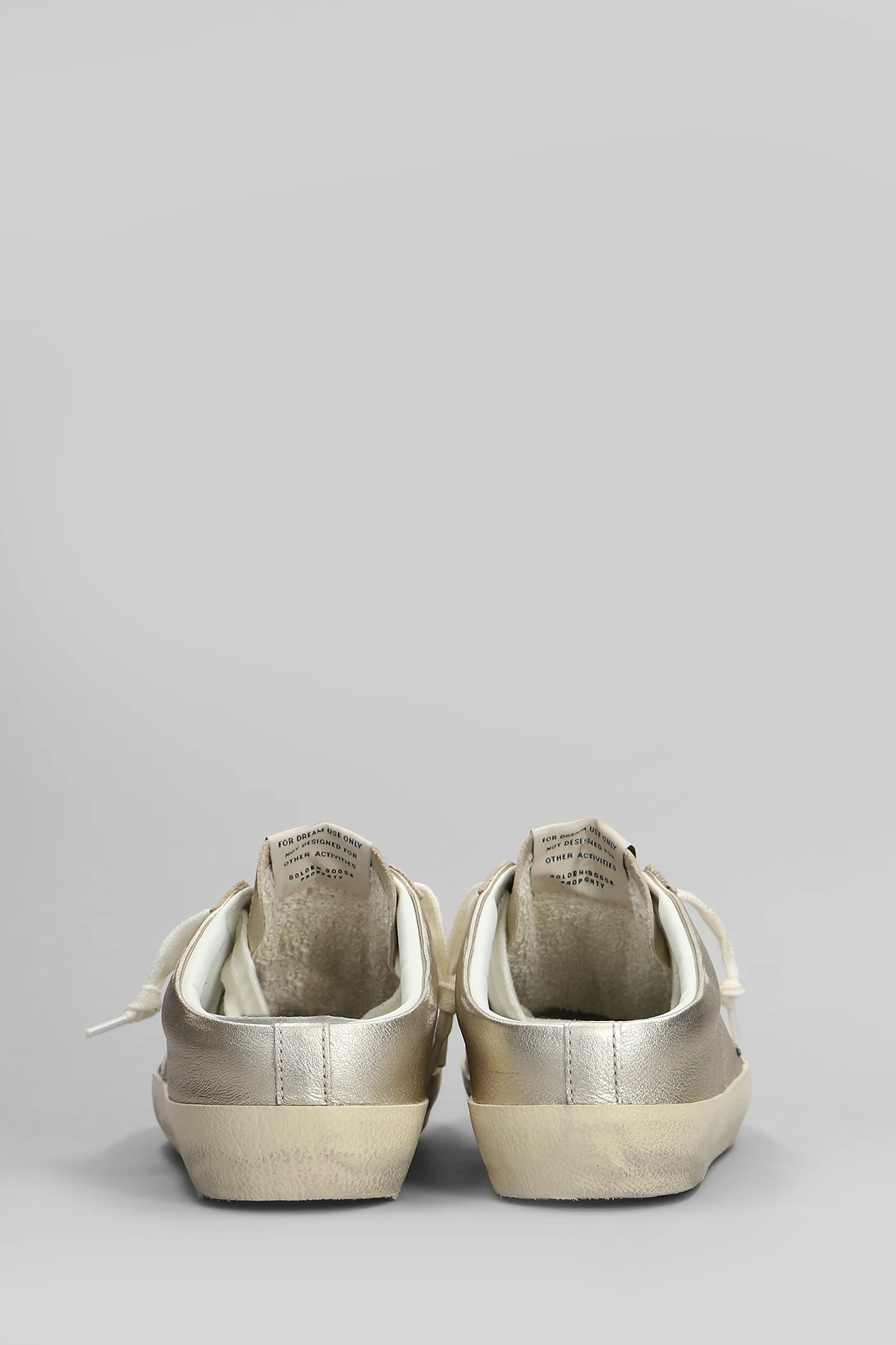 Superstar Sneakers in platinum leather - Image 4