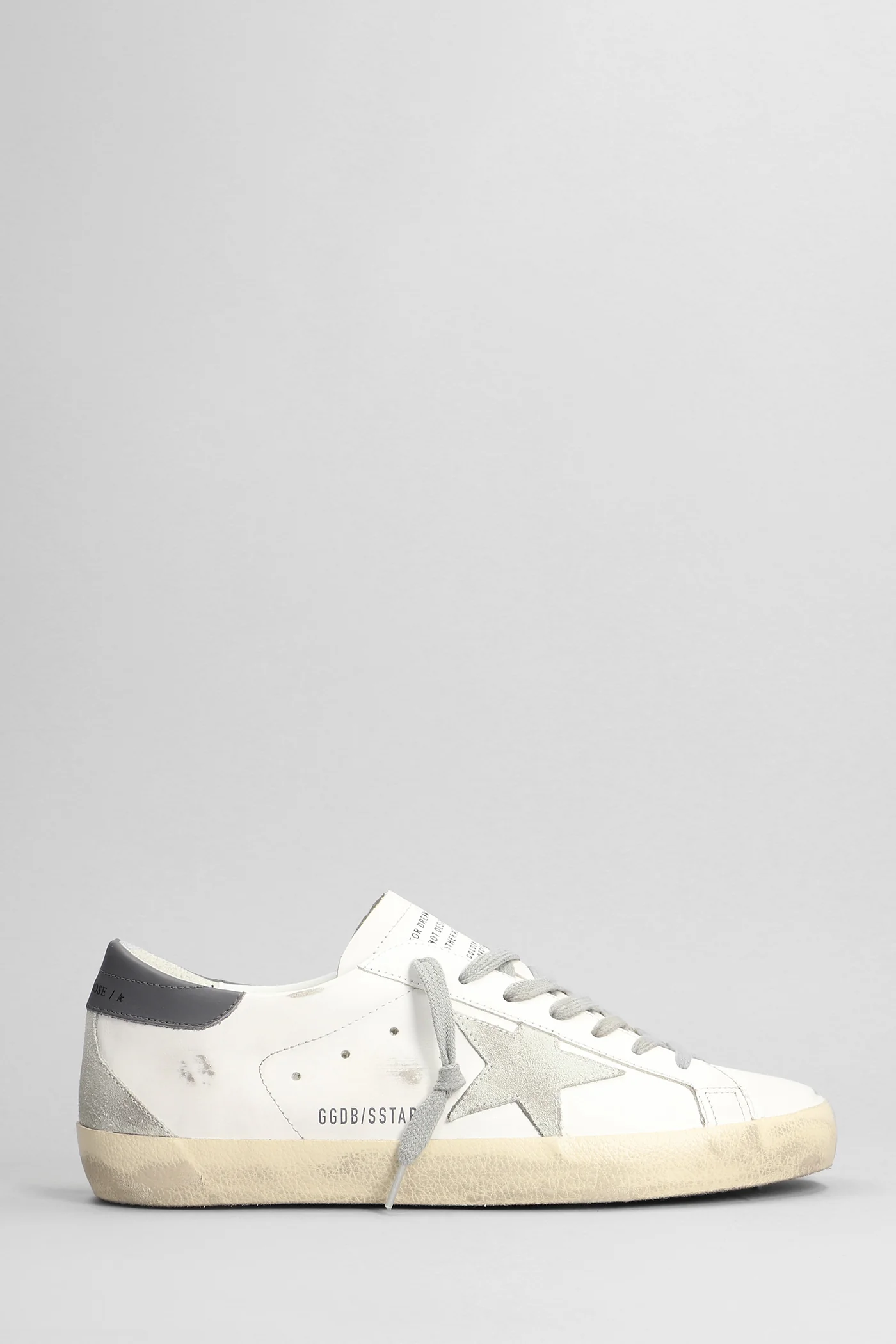 Superstar Sneakers in white leather
