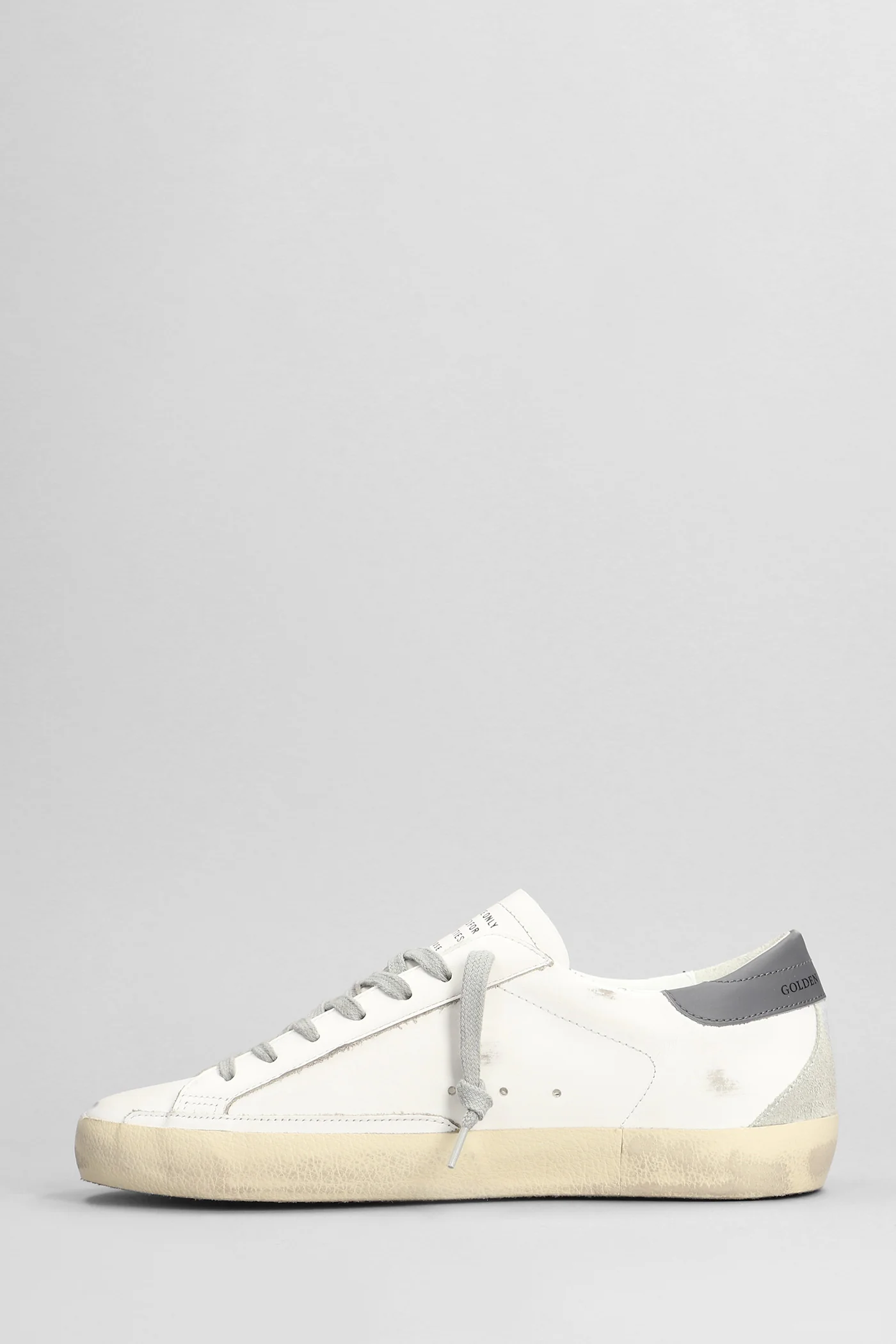 Superstar Sneakers in white leather - Image 3