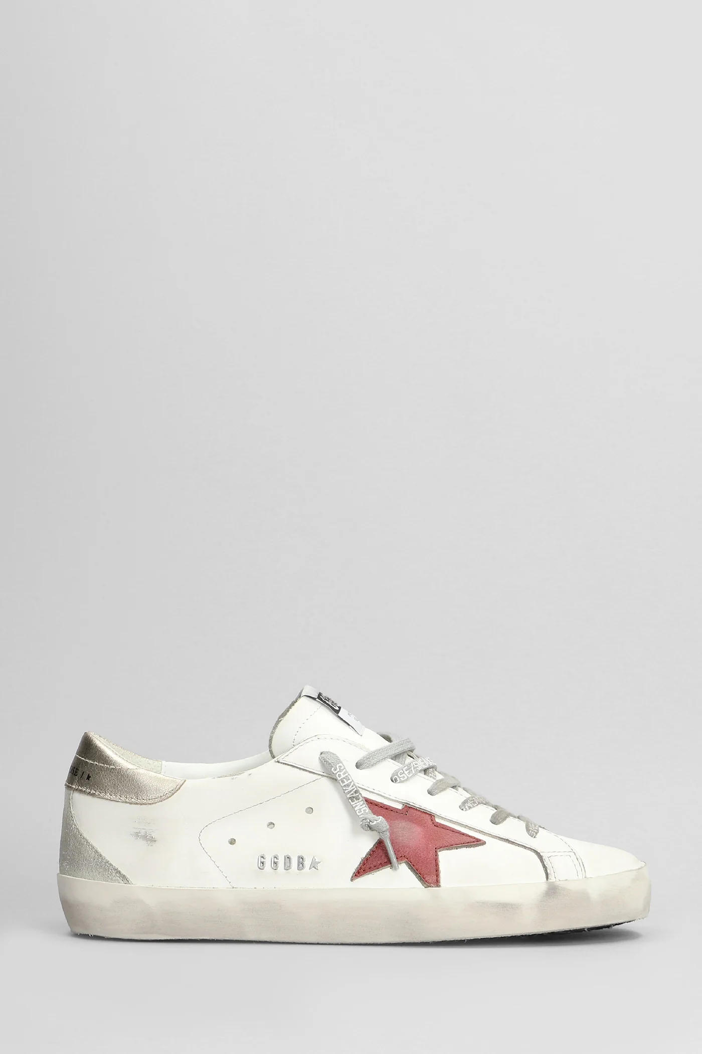 Superstar Sneakers in white leather