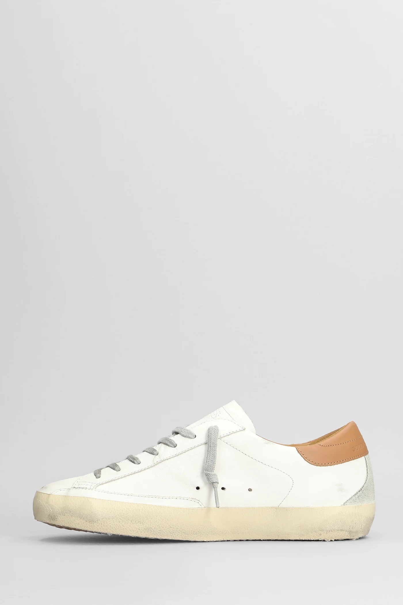 Superstar Sneakers in white leather - Image 3