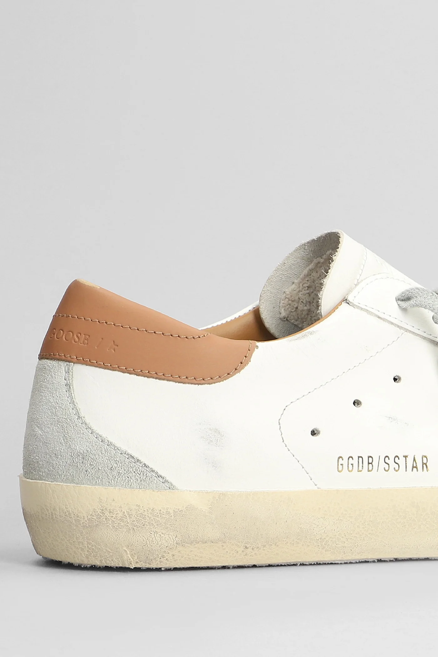 Superstar Sneakers in white leather - Image 5
