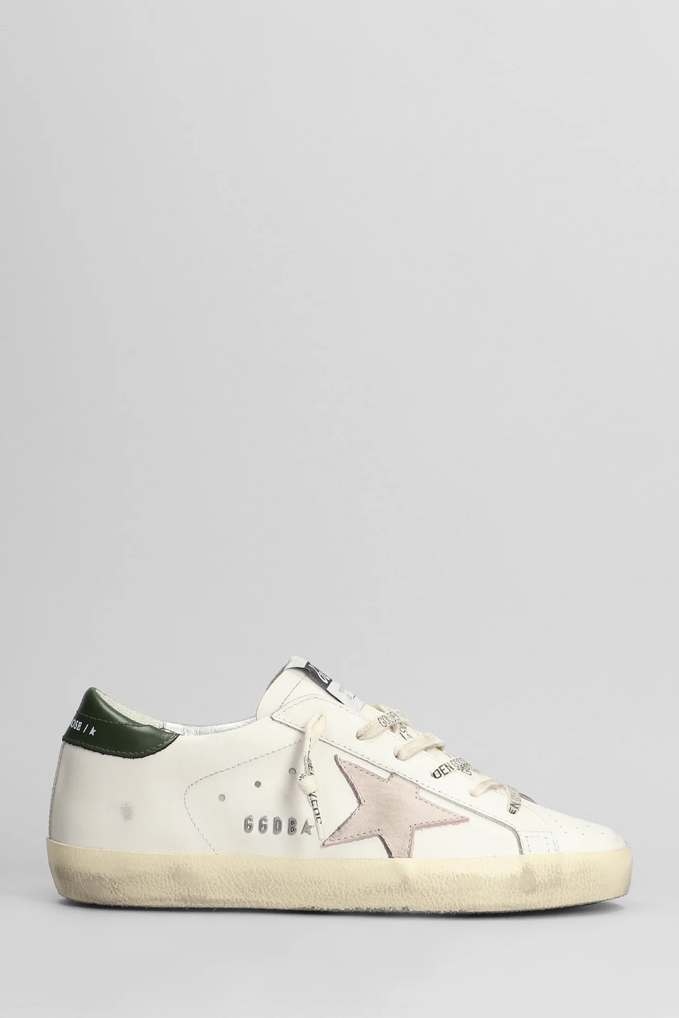 Superstar Sneakers in white leather