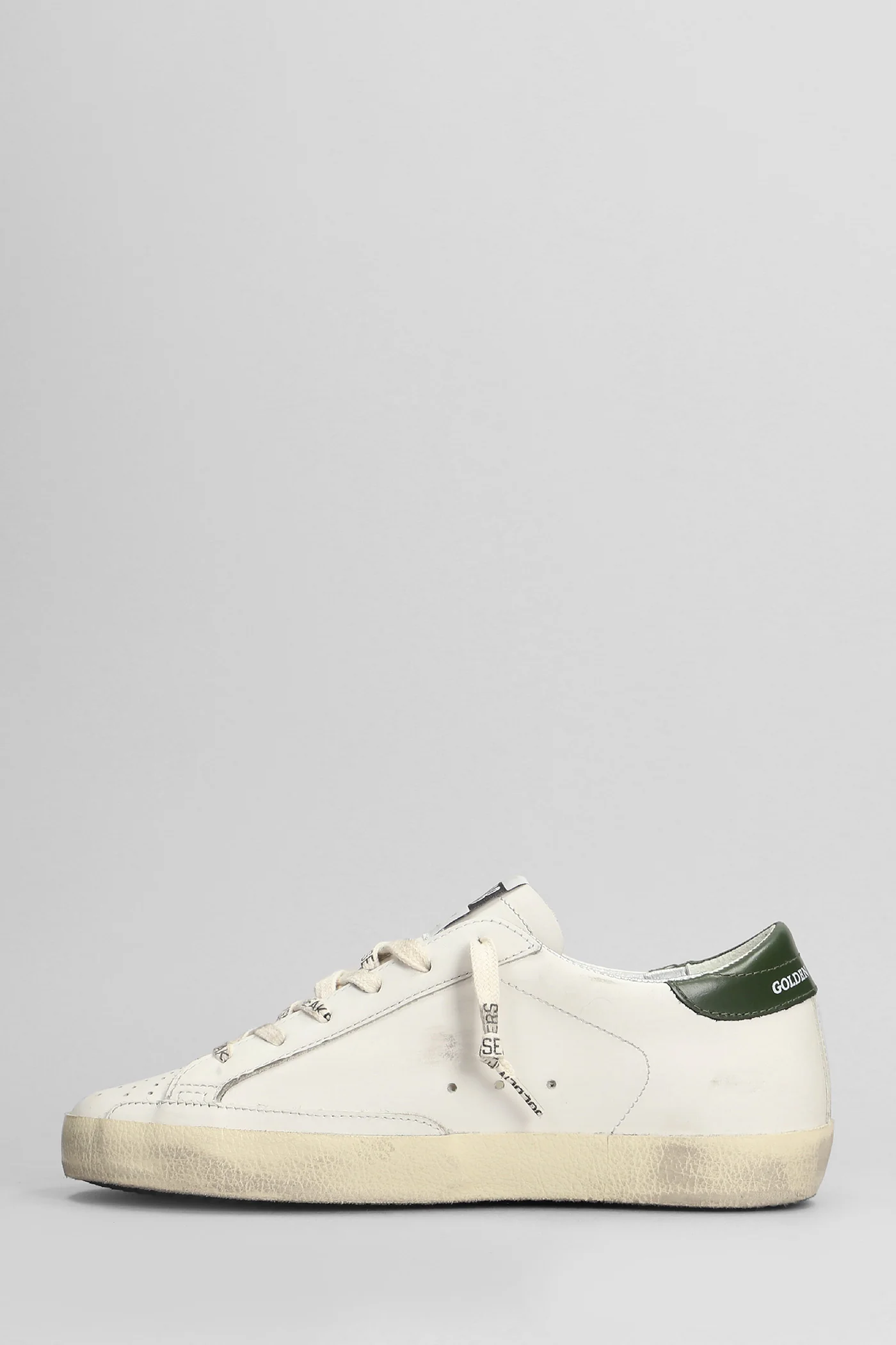 Superstar Sneakers in white leather - Image 3