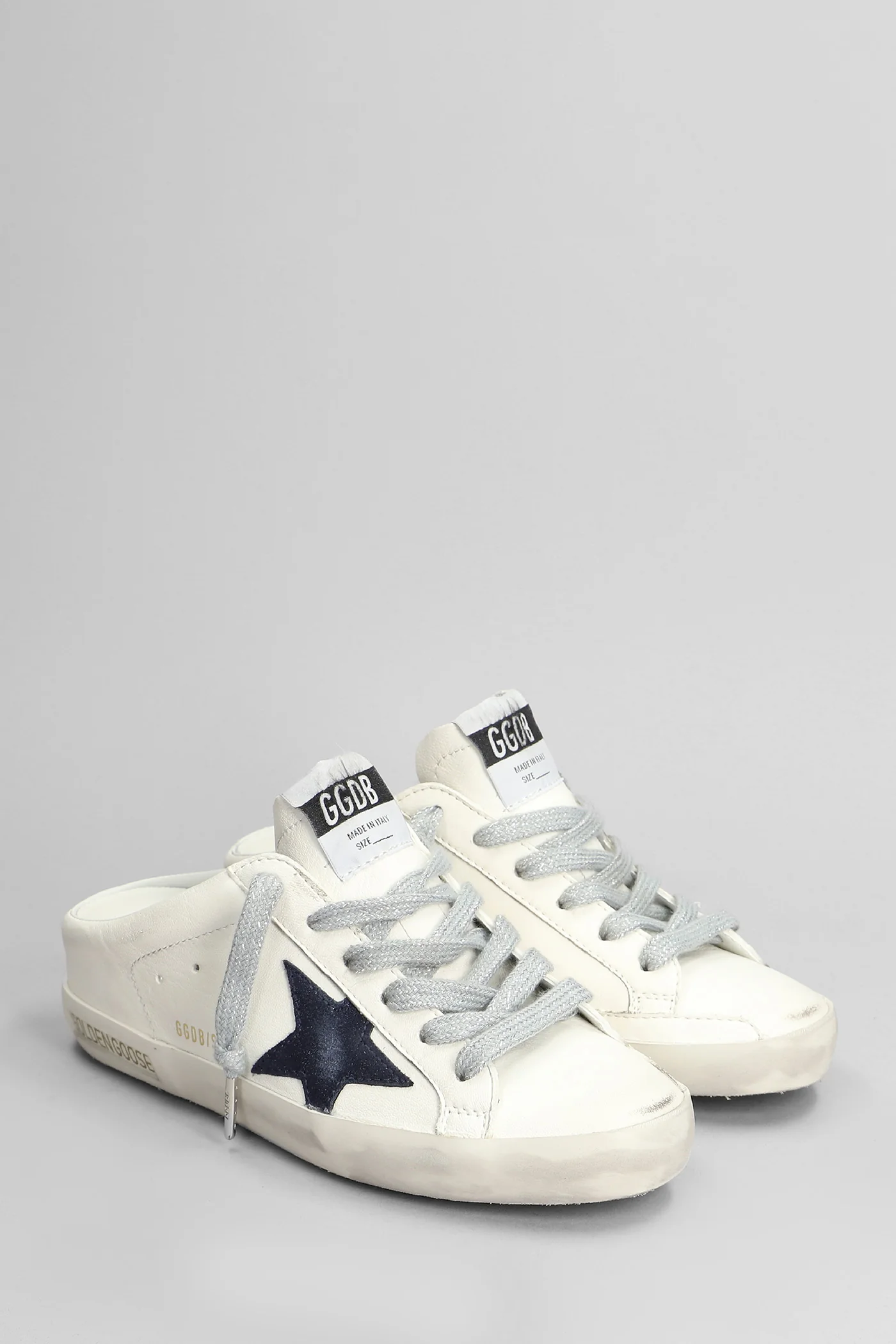 Superstar Sneakers in white leather - Image 2