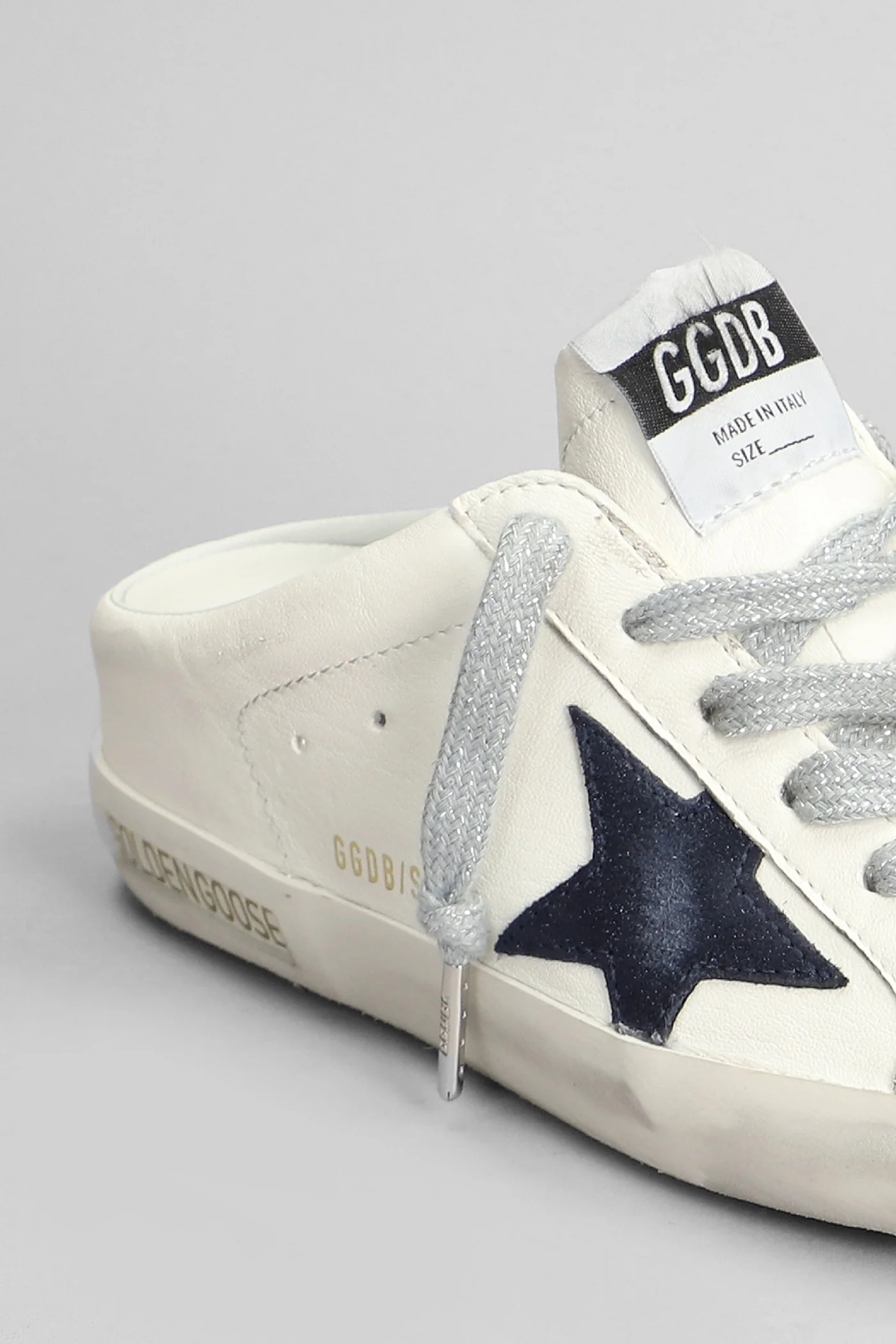 Superstar Sneakers in white leather - Image 5