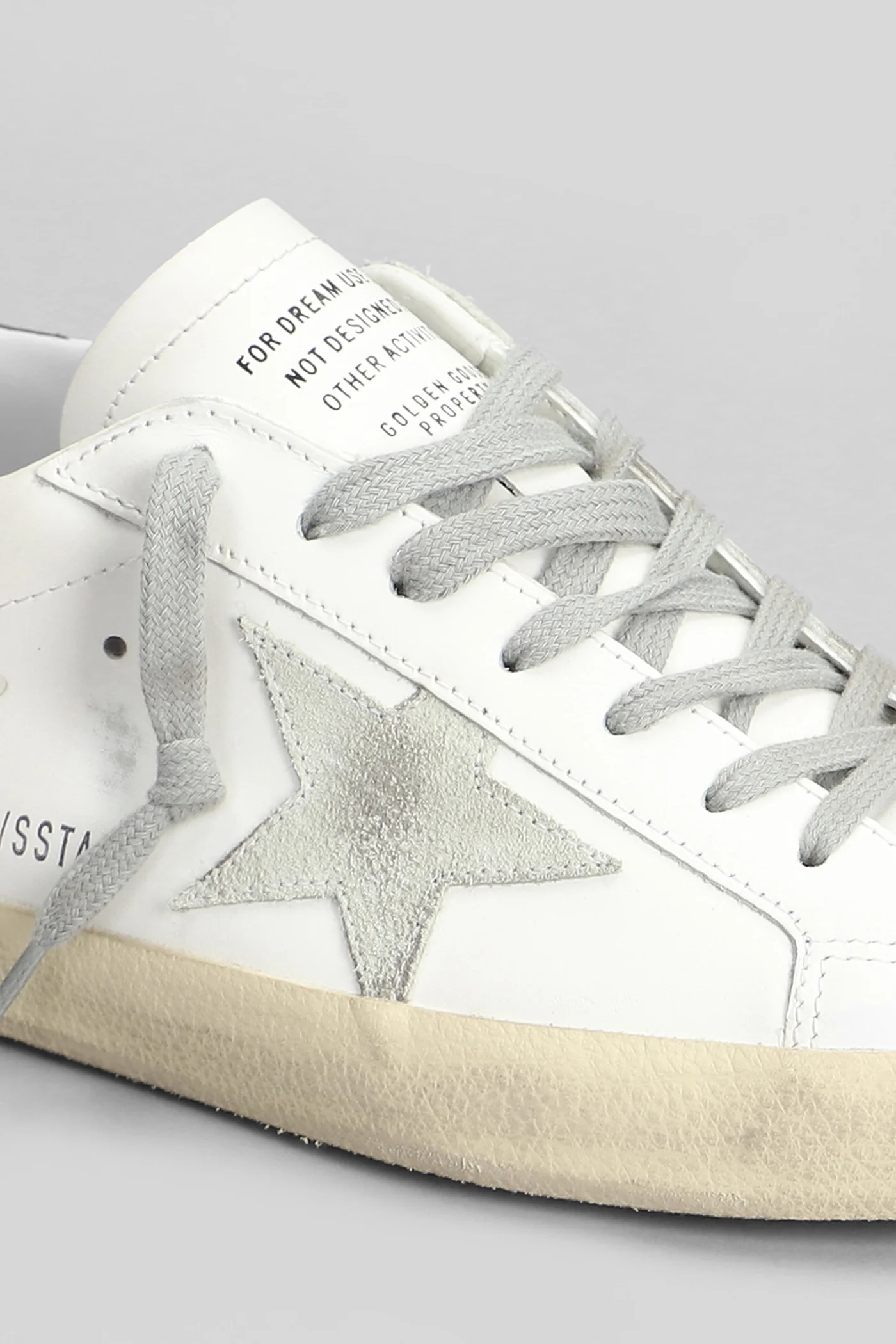 Superstar Sneakers in white leather - Image 5