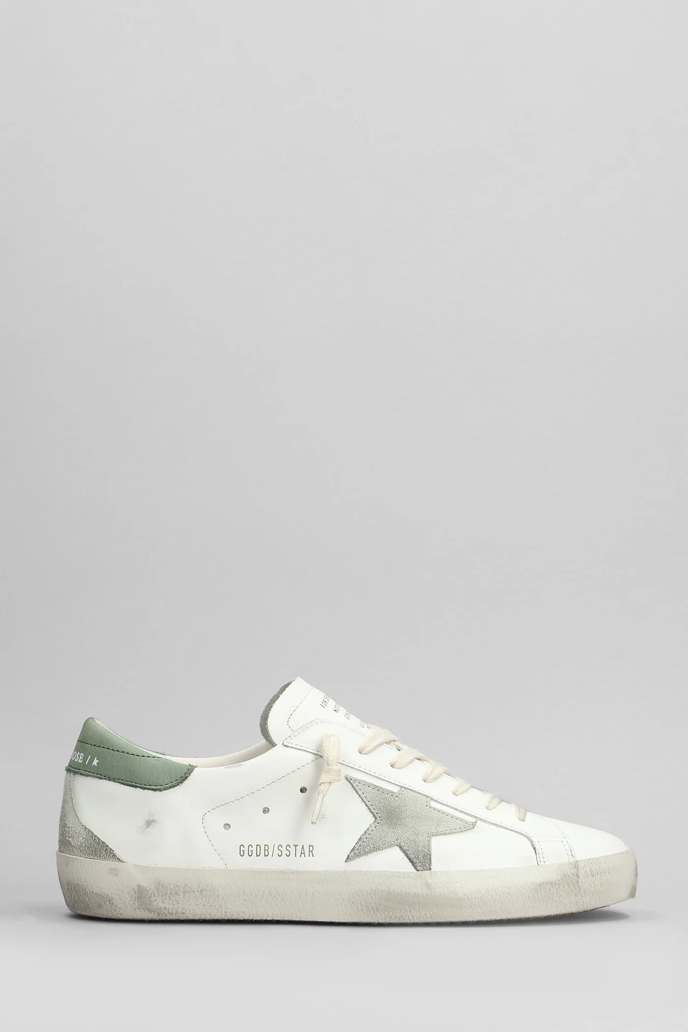 Superstar Sneakers in white leather