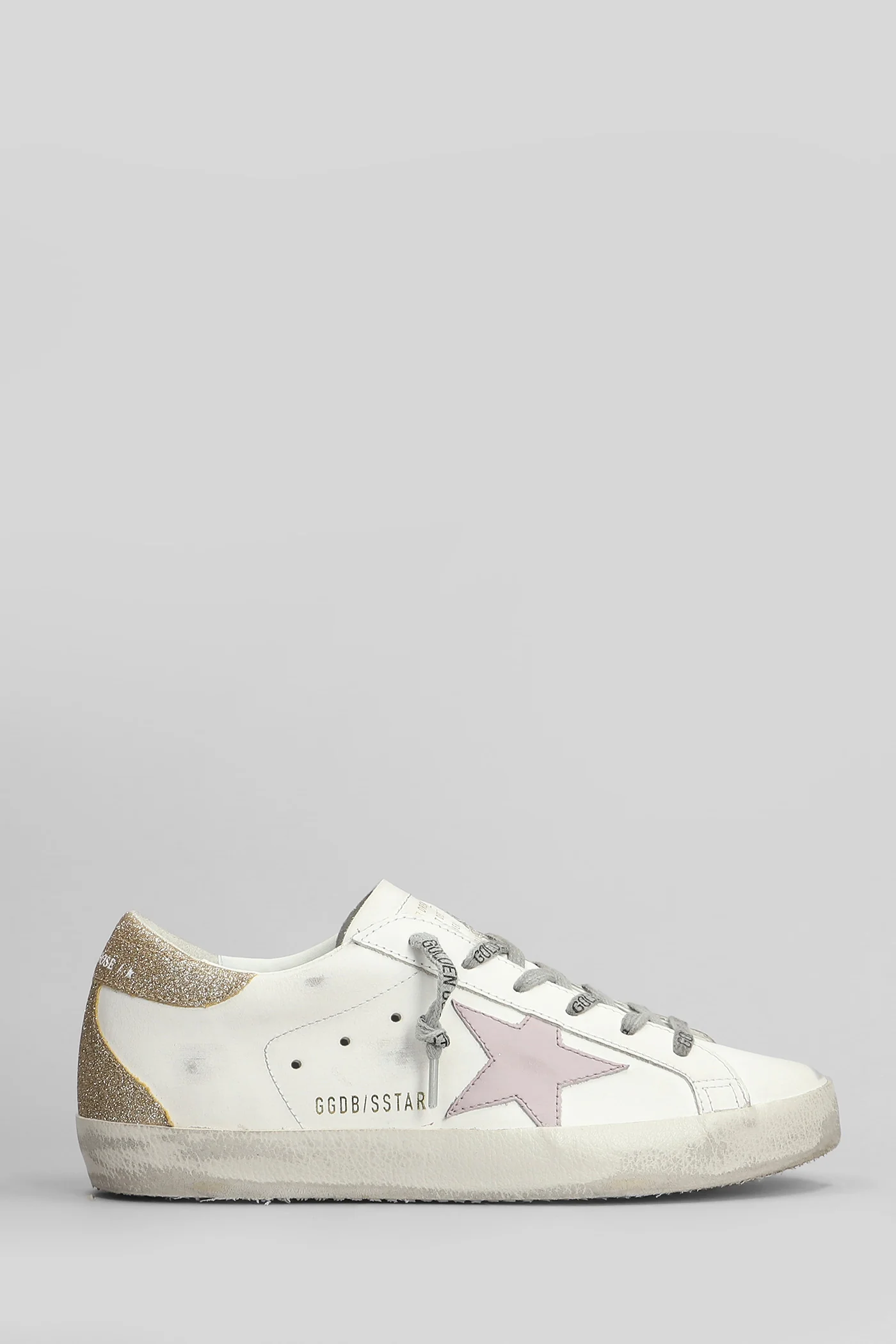 Superstar Sneakers in white leather