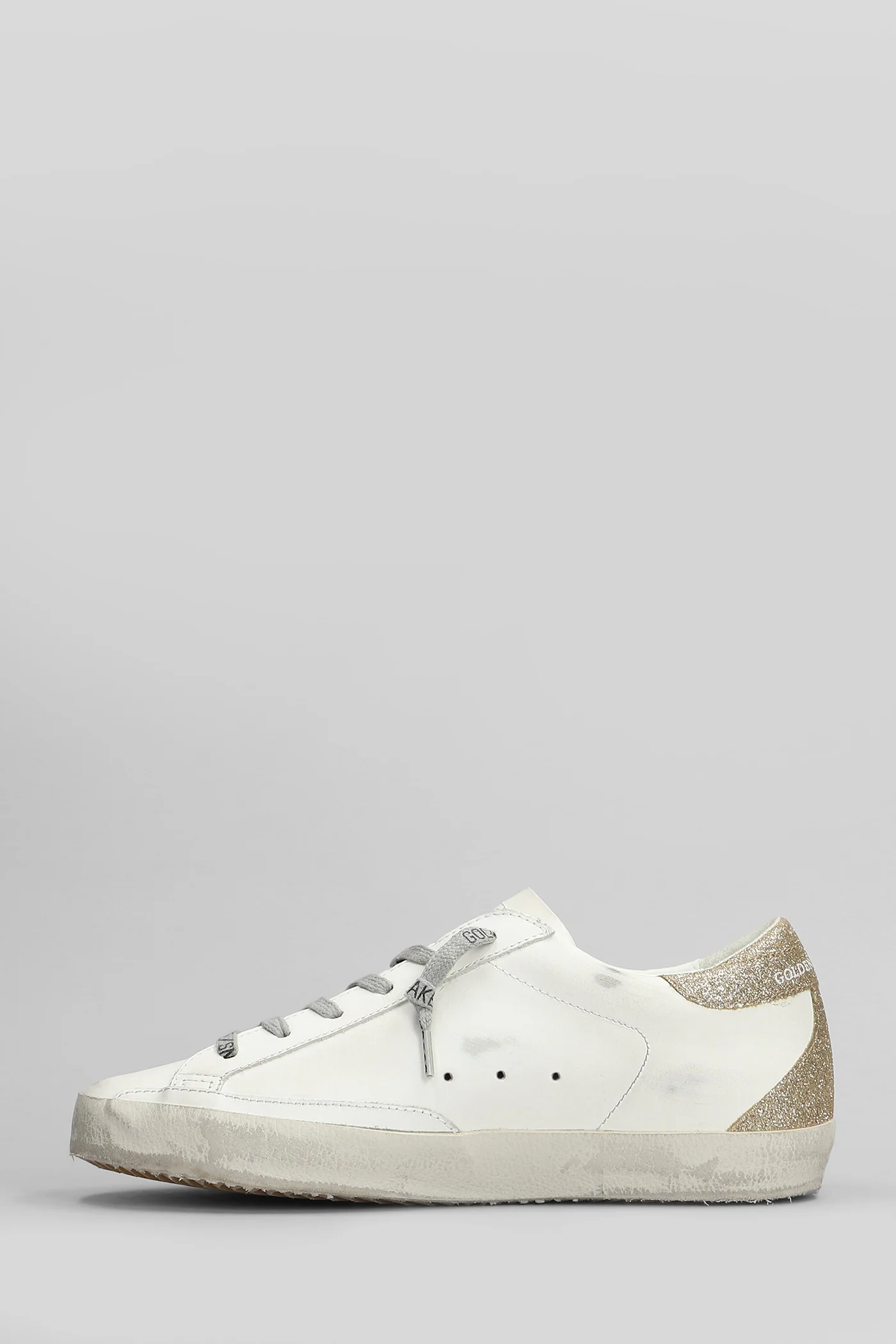 Superstar Sneakers in white leather - Image 3