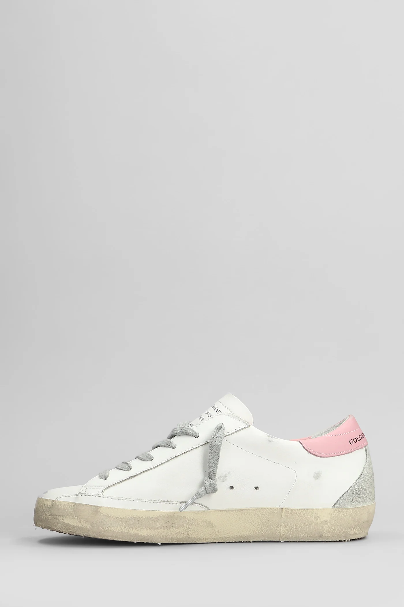 Superstar Sneakers in white leather - Image 3