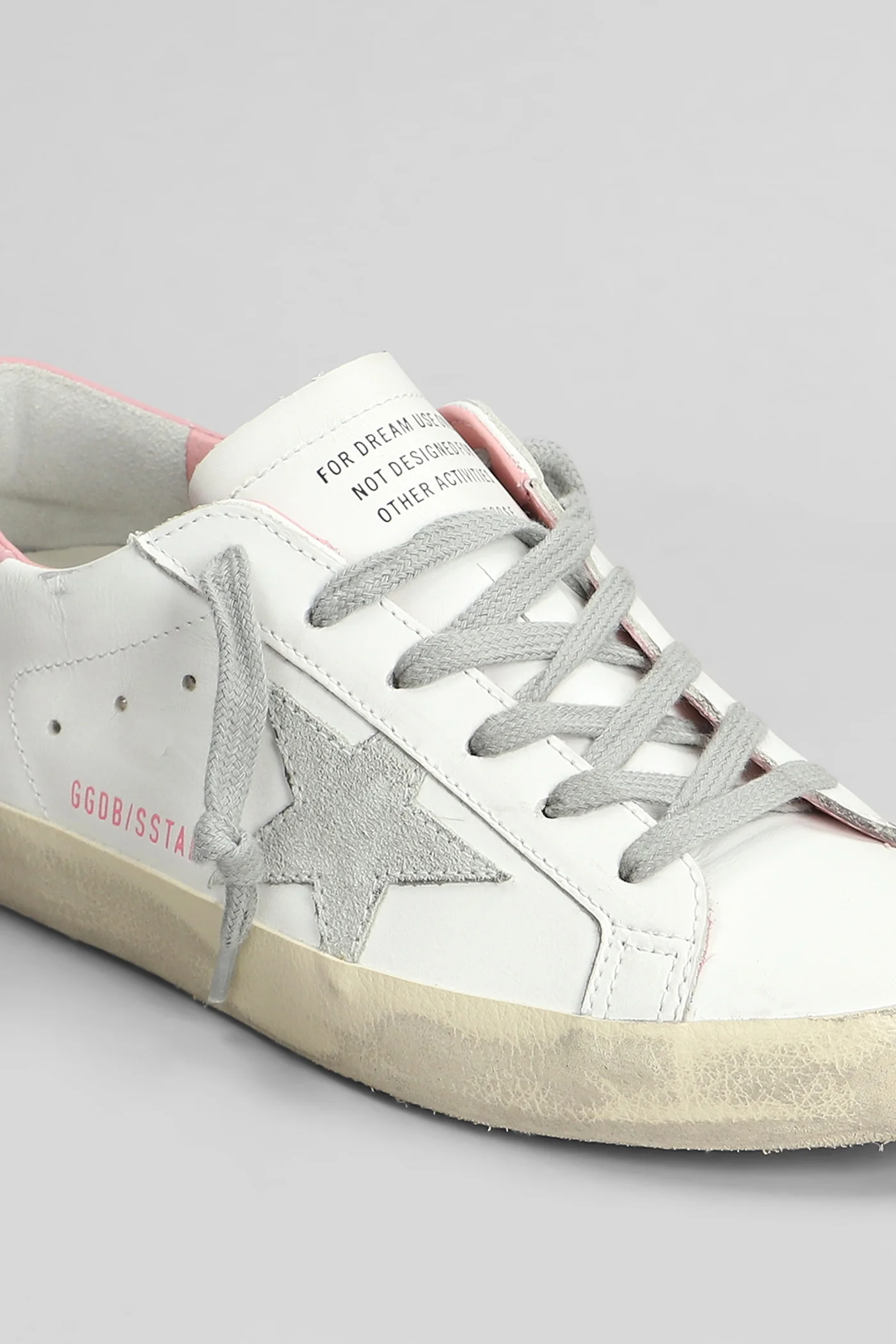 Superstar Sneakers in white leather - Image 5