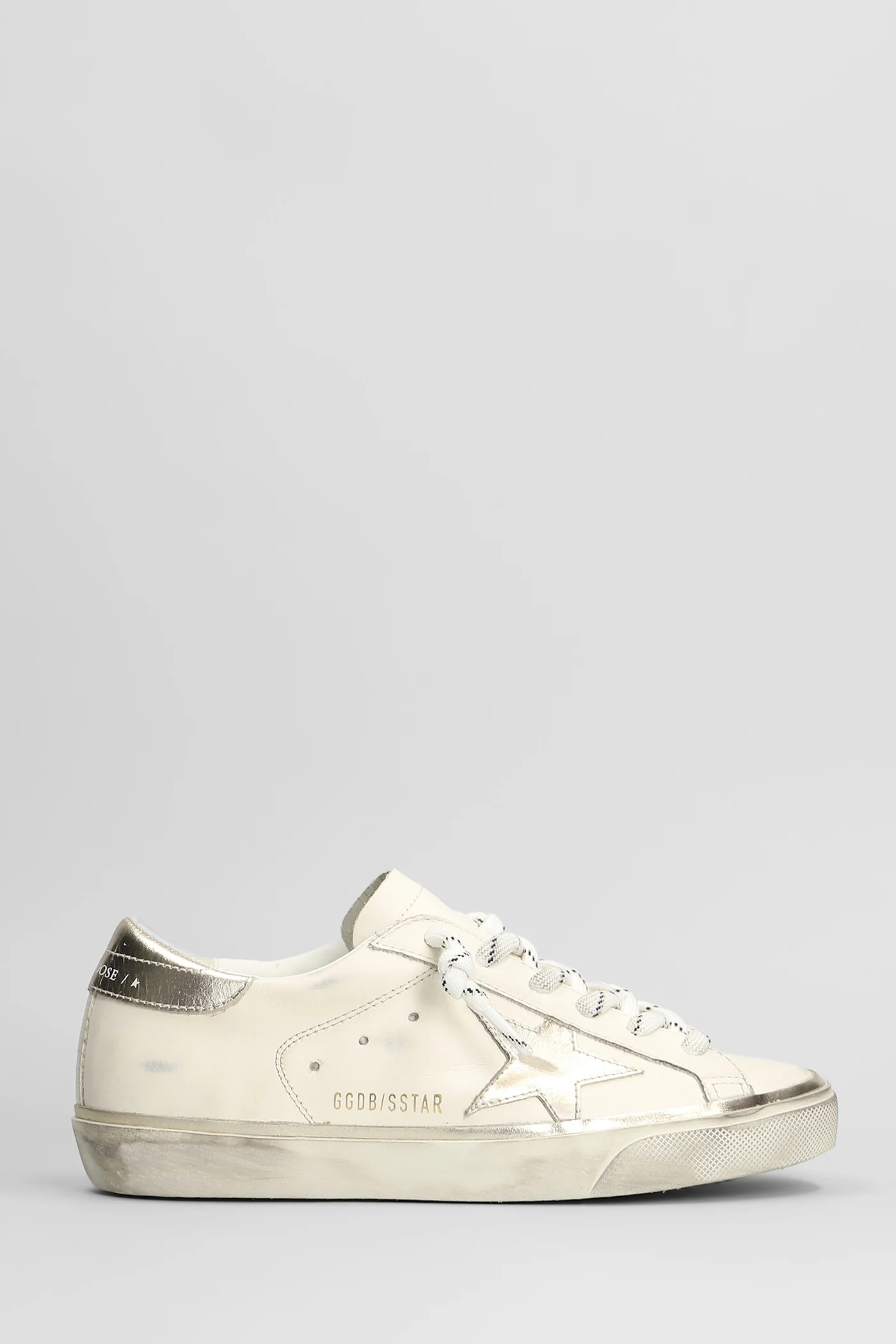 Superstar Sneakers in white leather