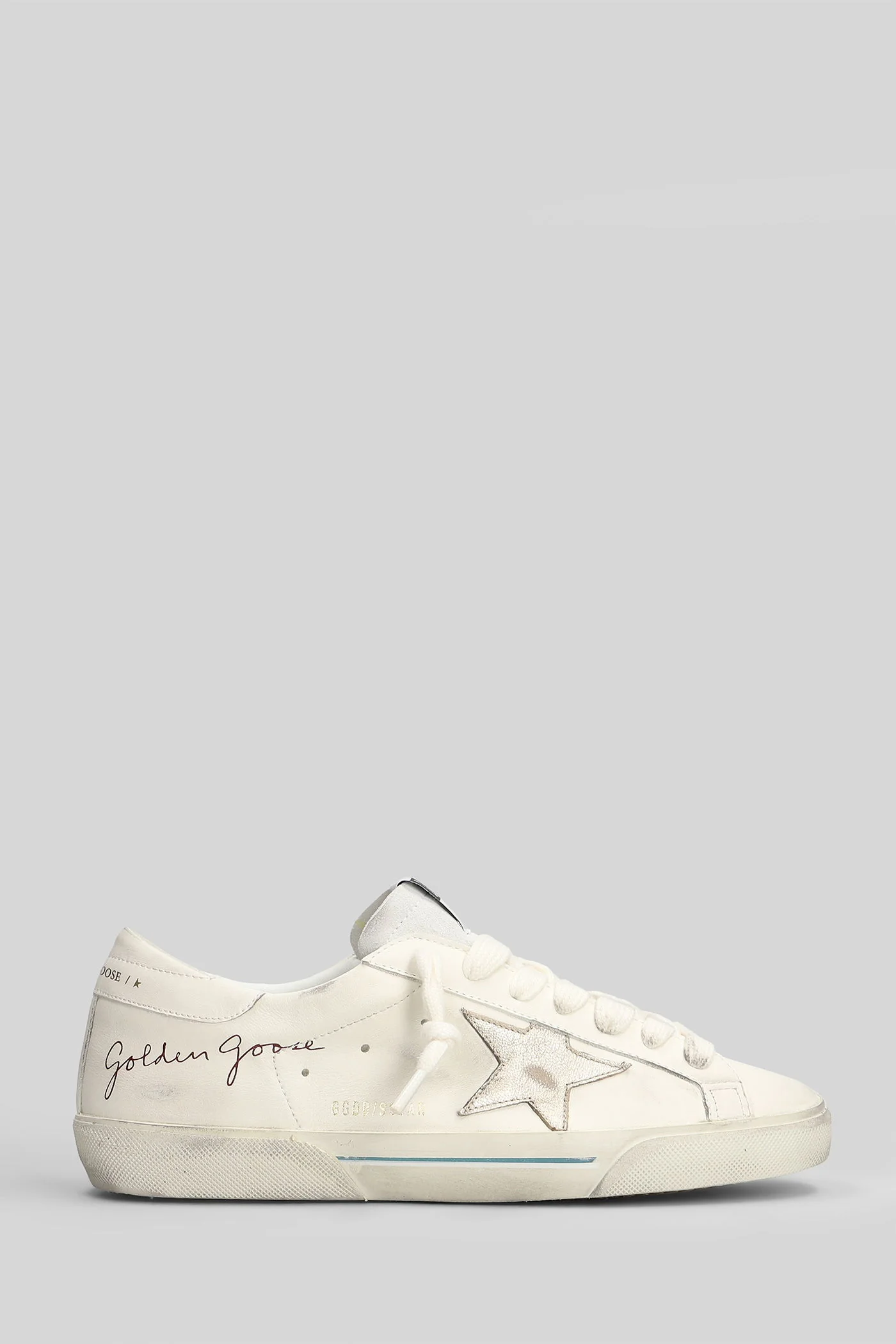 Superstar Sneakers in white leather