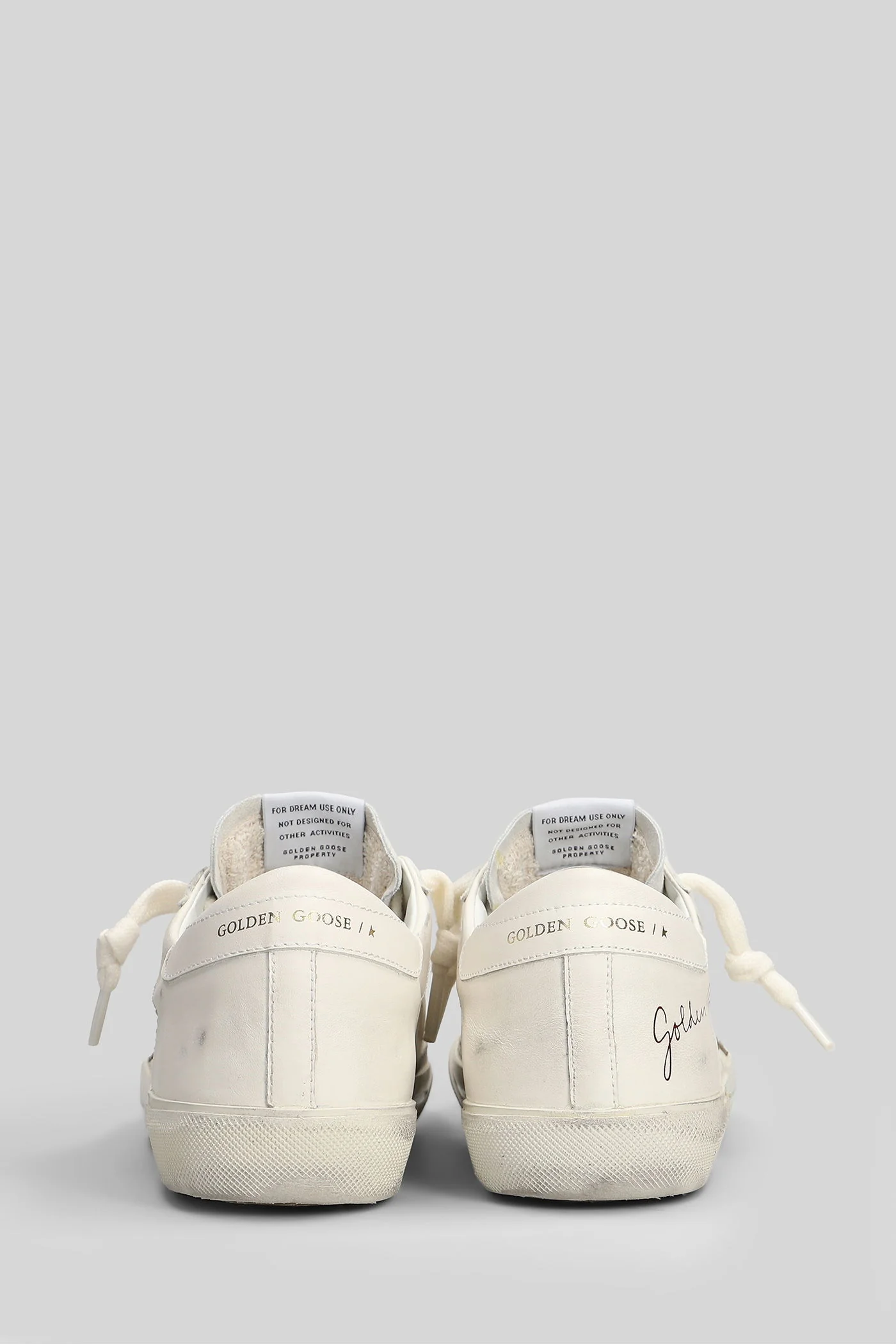 Superstar Sneakers in white leather - Image 4