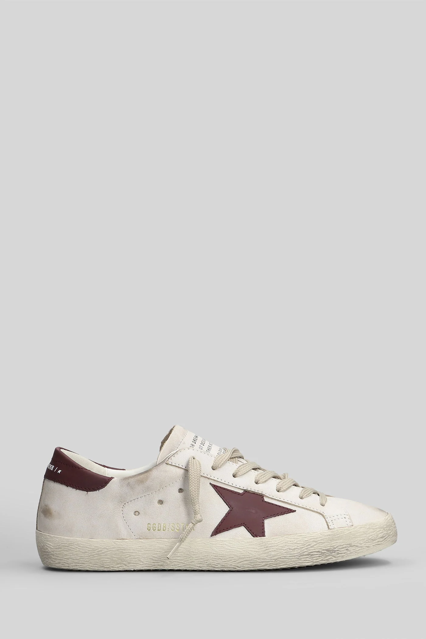 Superstar Sneakers in white leather