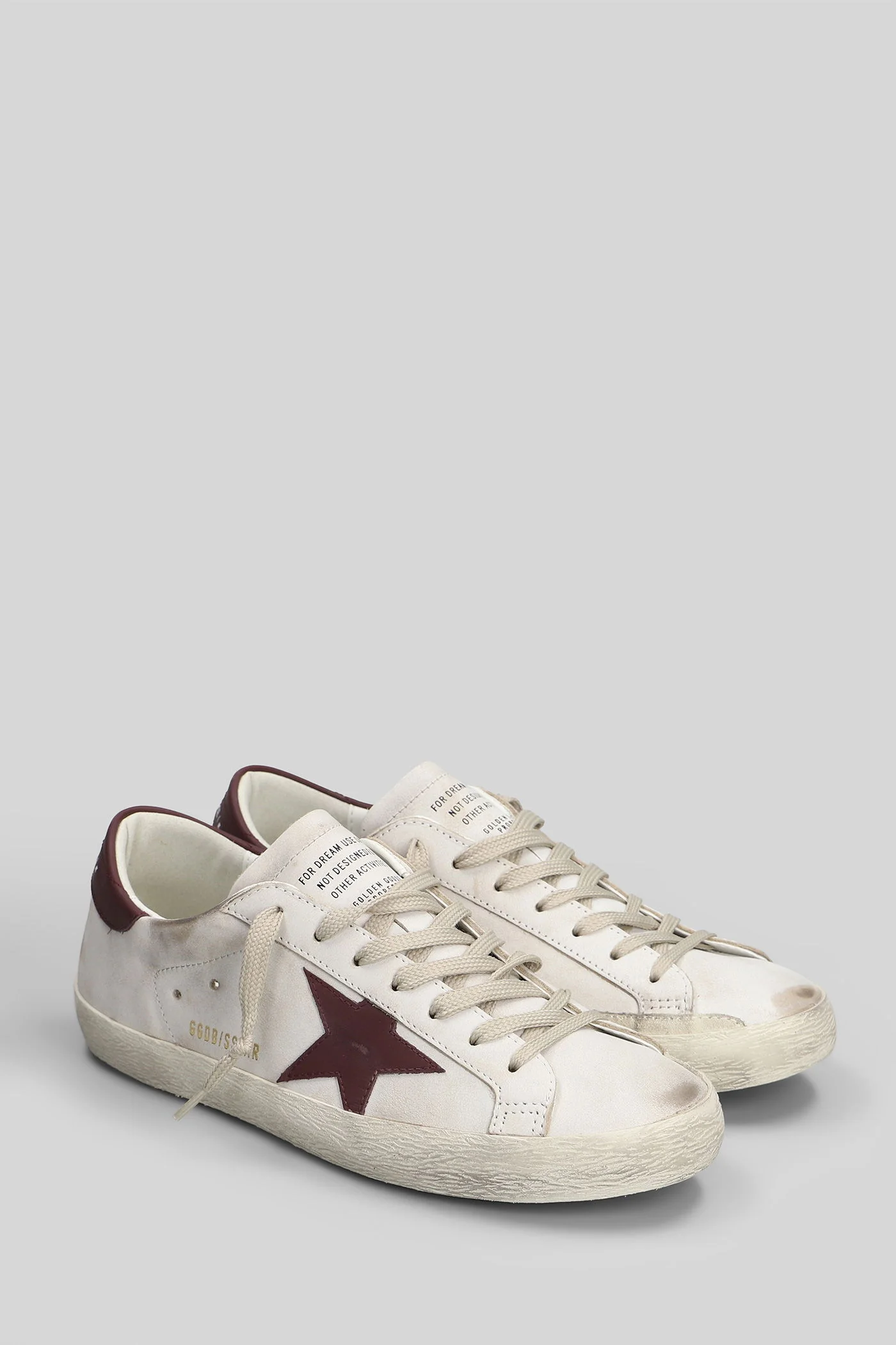 Superstar Sneakers in white leather - Image 2