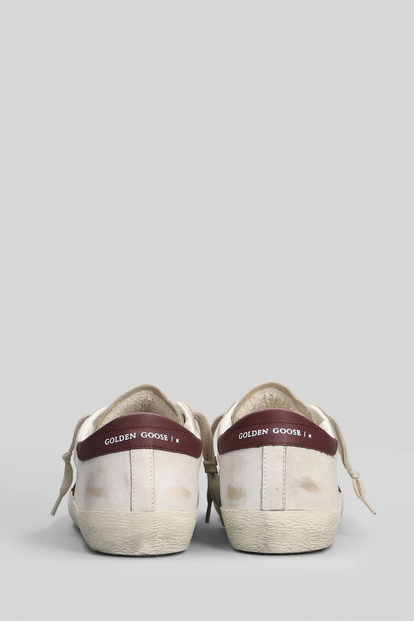 Superstar Sneakers in white leather - Image 4