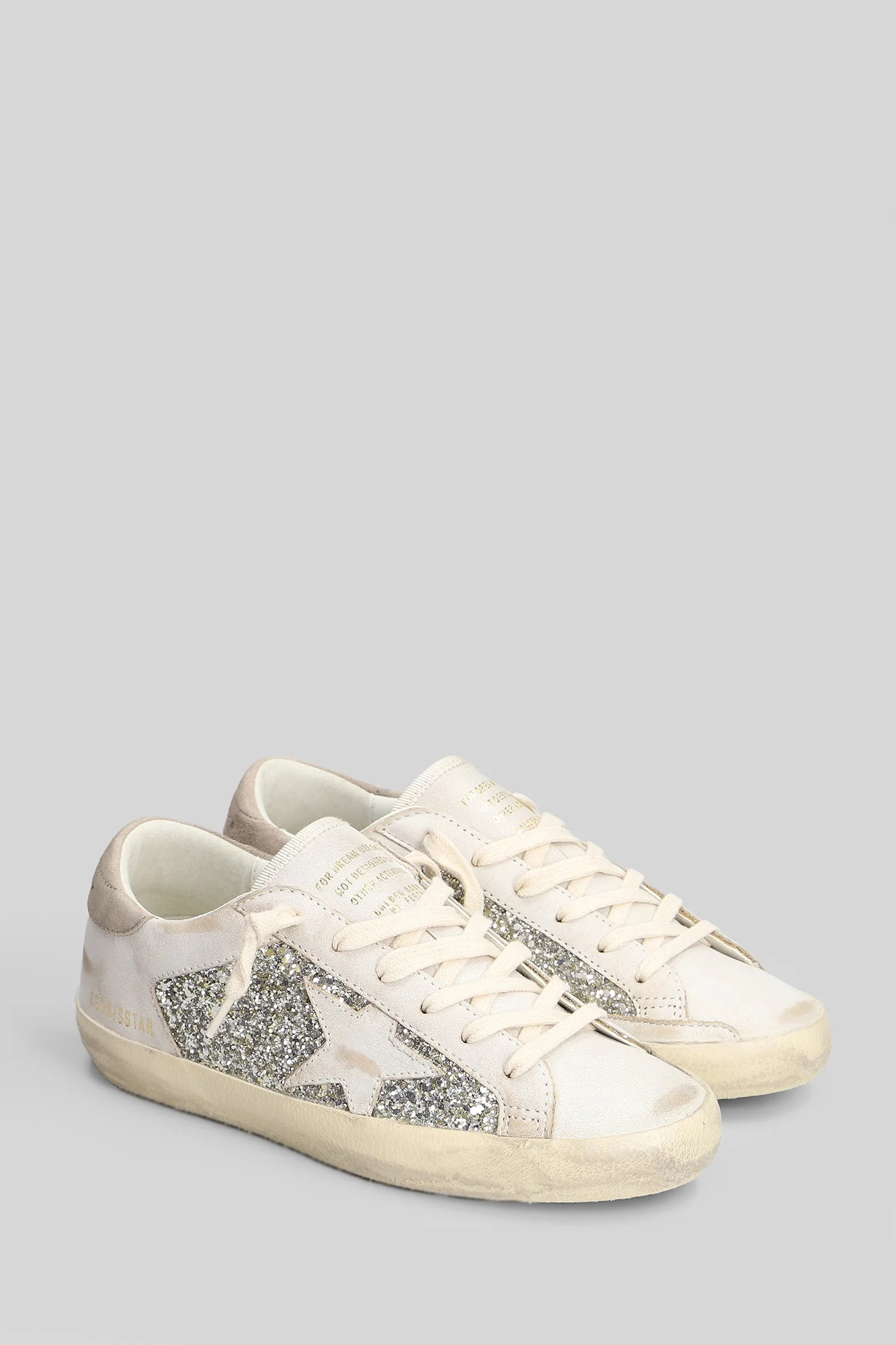 Superstar Sneakers in white leather - Image 2