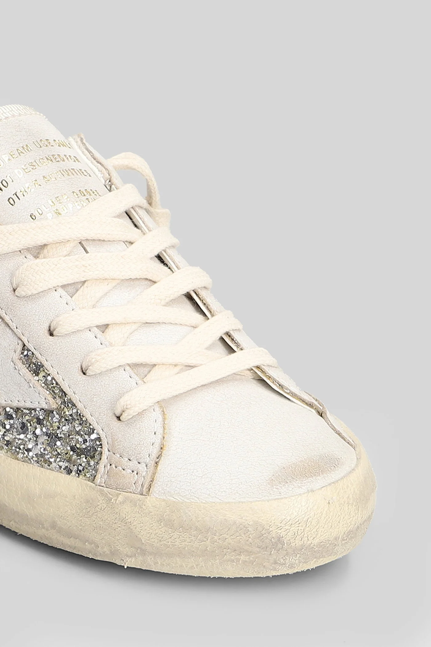 Superstar Sneakers in white leather - Image 5