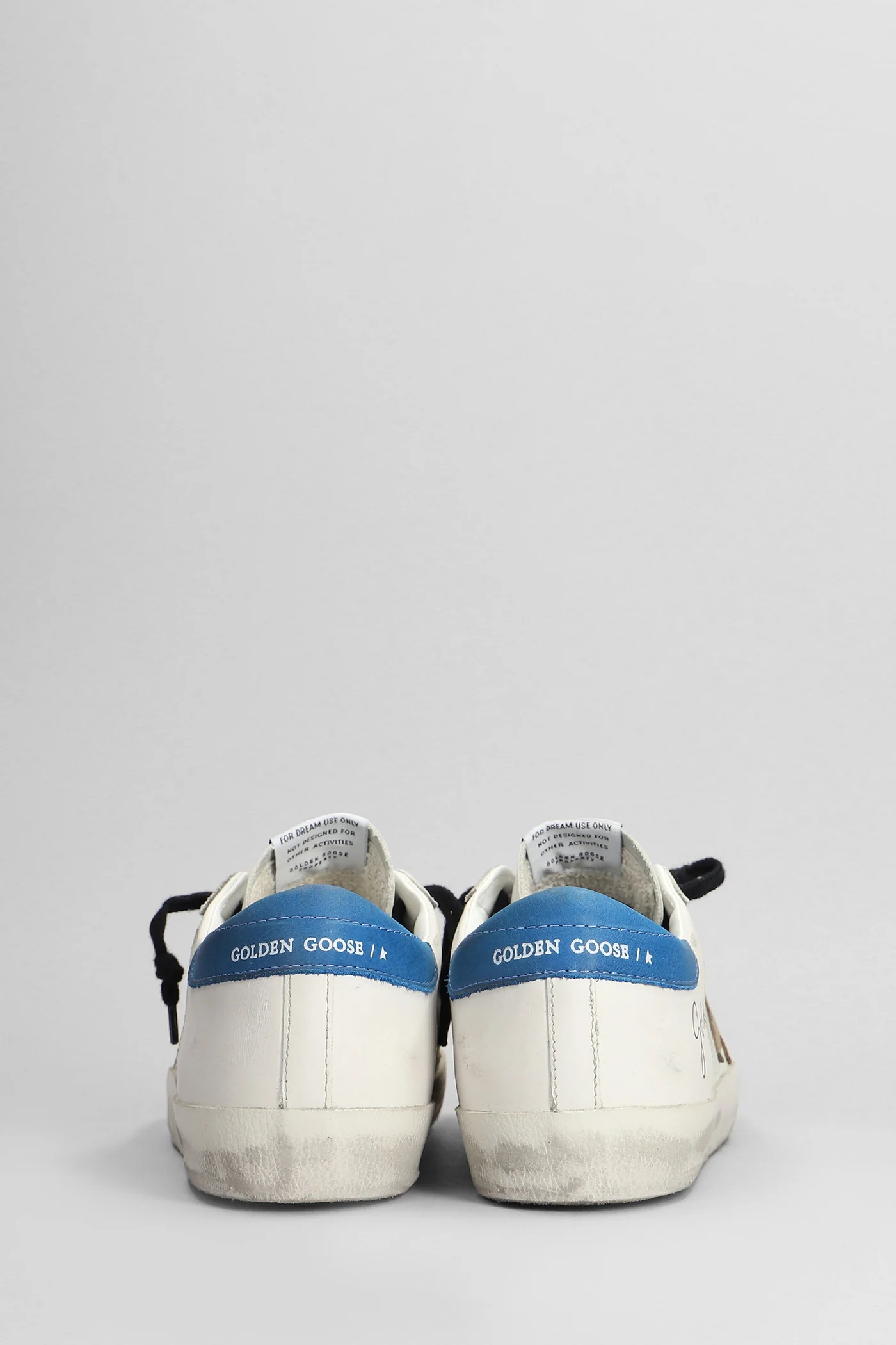Superstar Sneakers in white suede and leather - Image 4