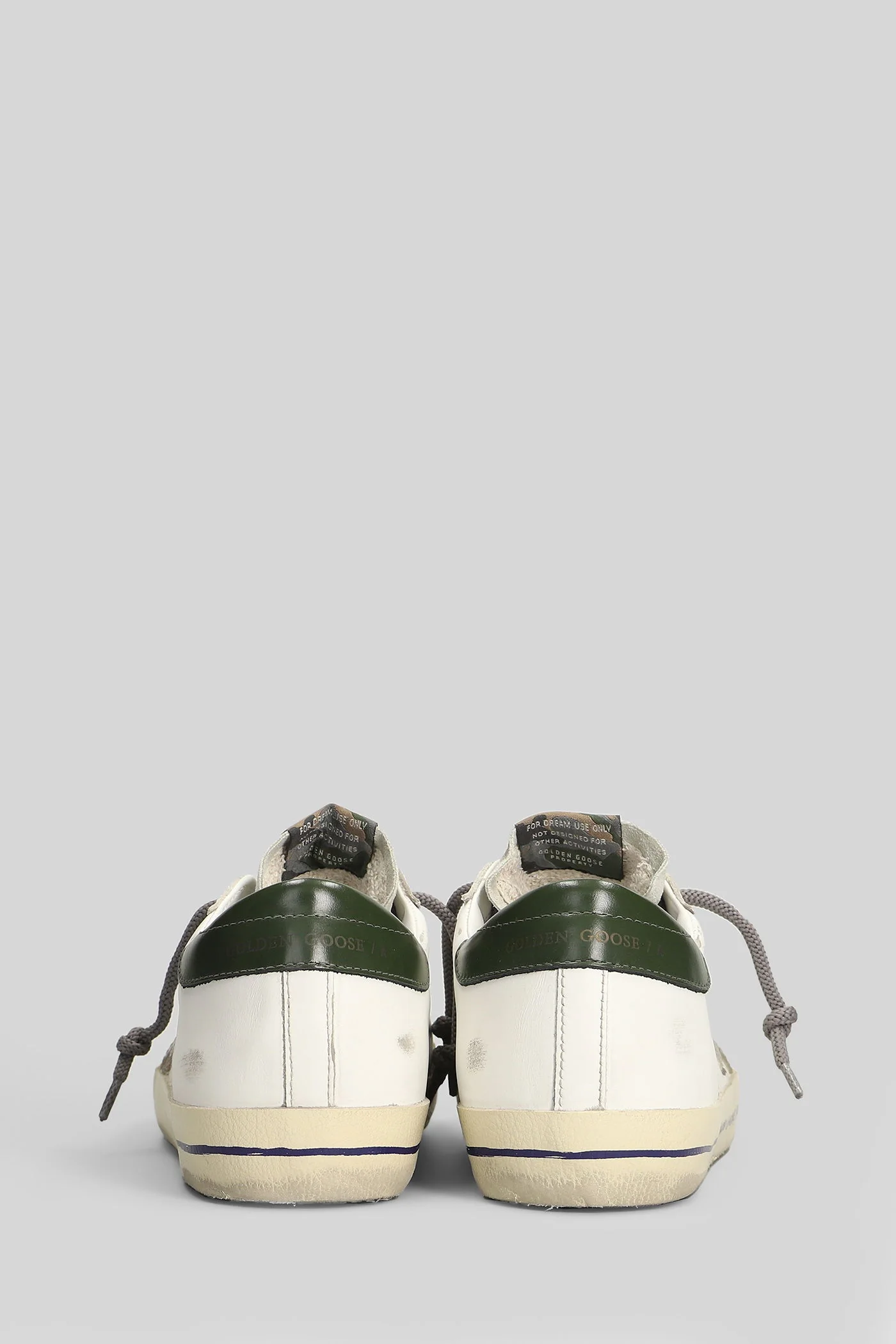 Superstar Sneakers in white suede and leather - Image 4