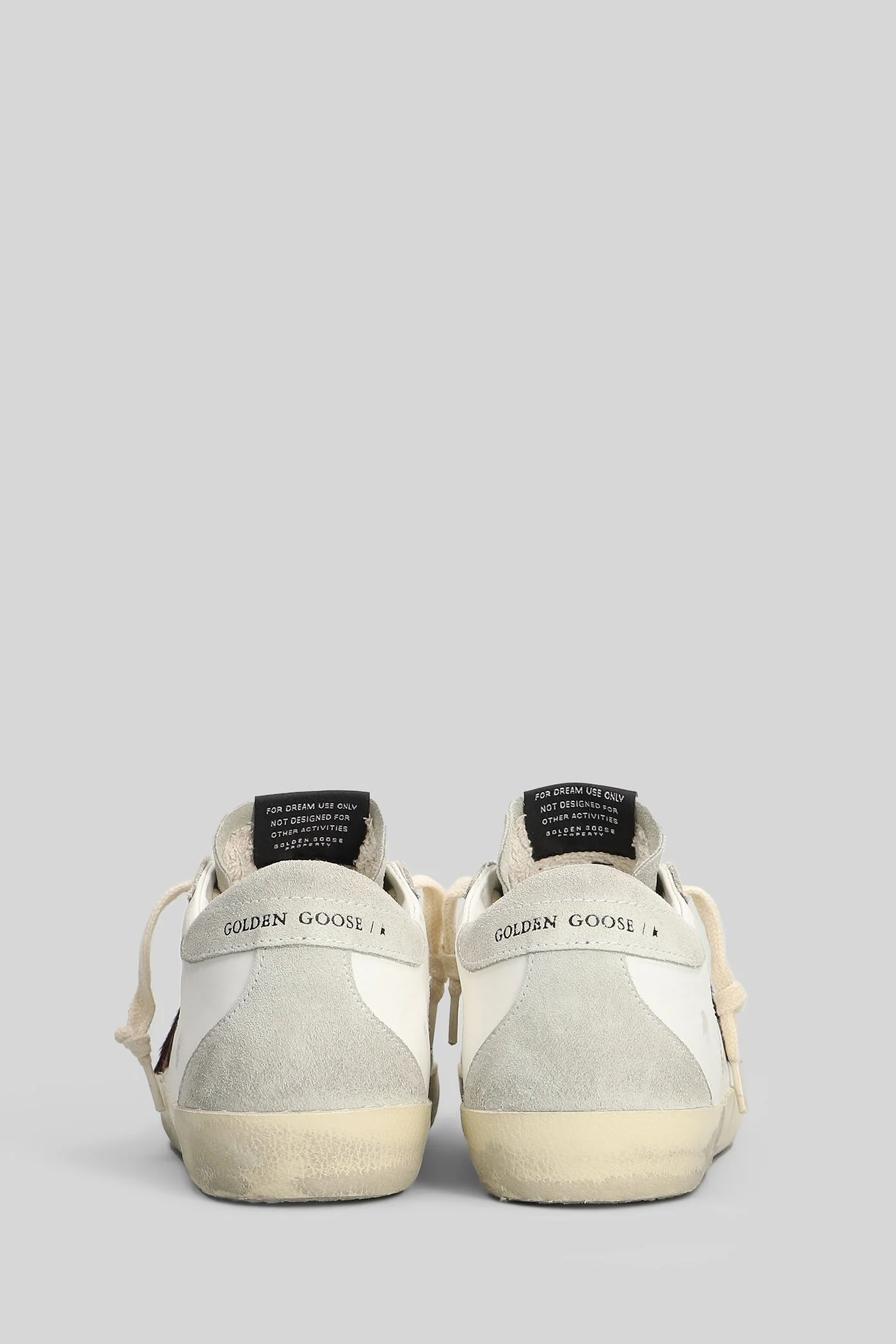 Superstar Sneakers in white suede and leather - Image 4