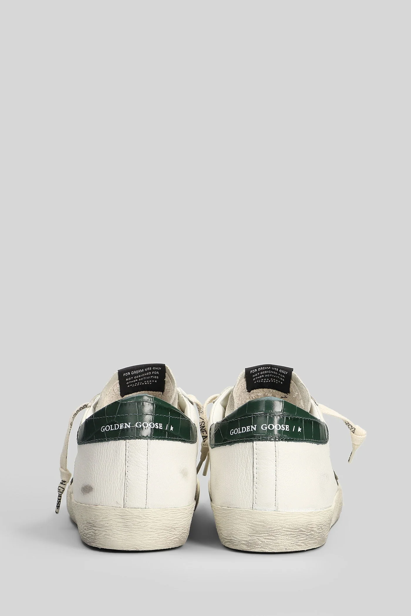 Superstar Sneakers in white suede and leather - Image 4