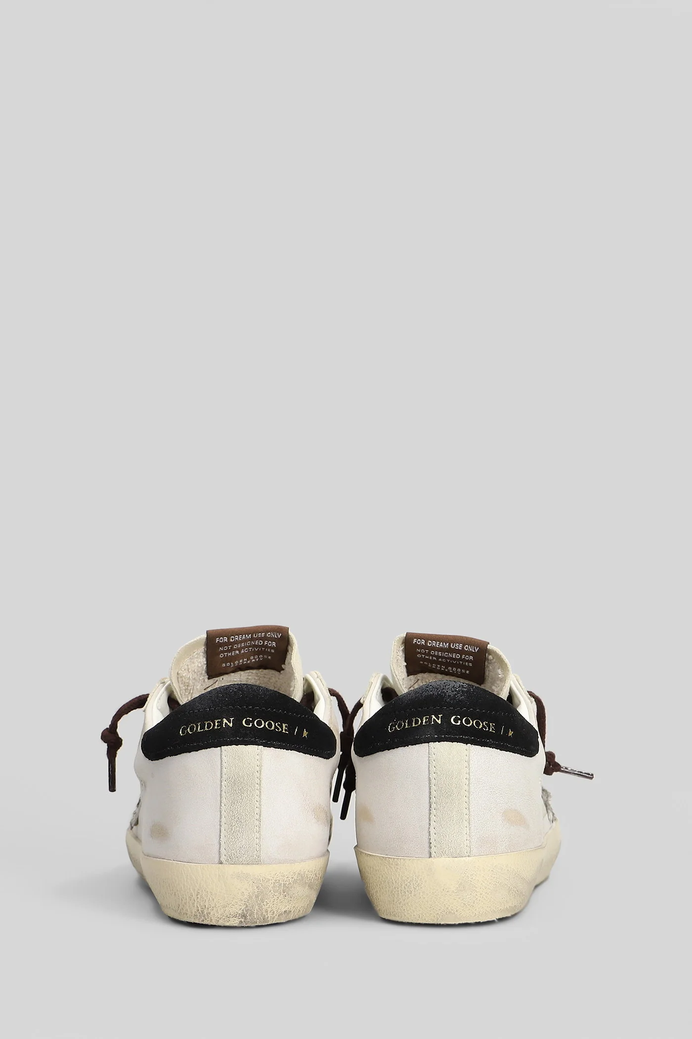 Superstar Sneakers in white suede and leather - Image 4