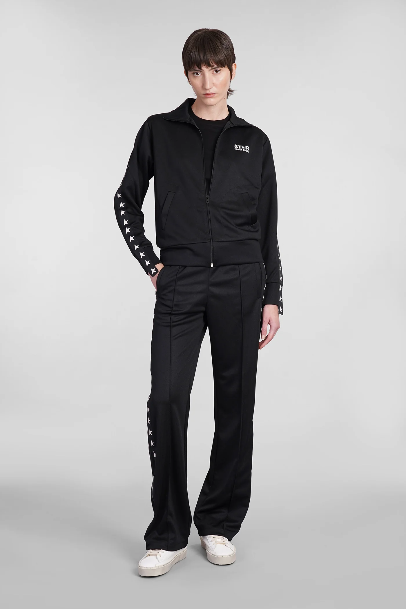 Sweatshirt in black polyester - Image 2